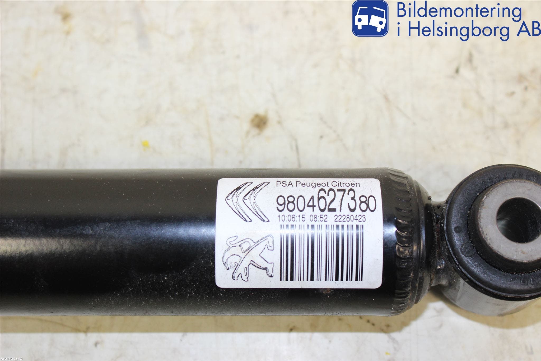 Peugeot 208 12-15 Stötdämpare Bak