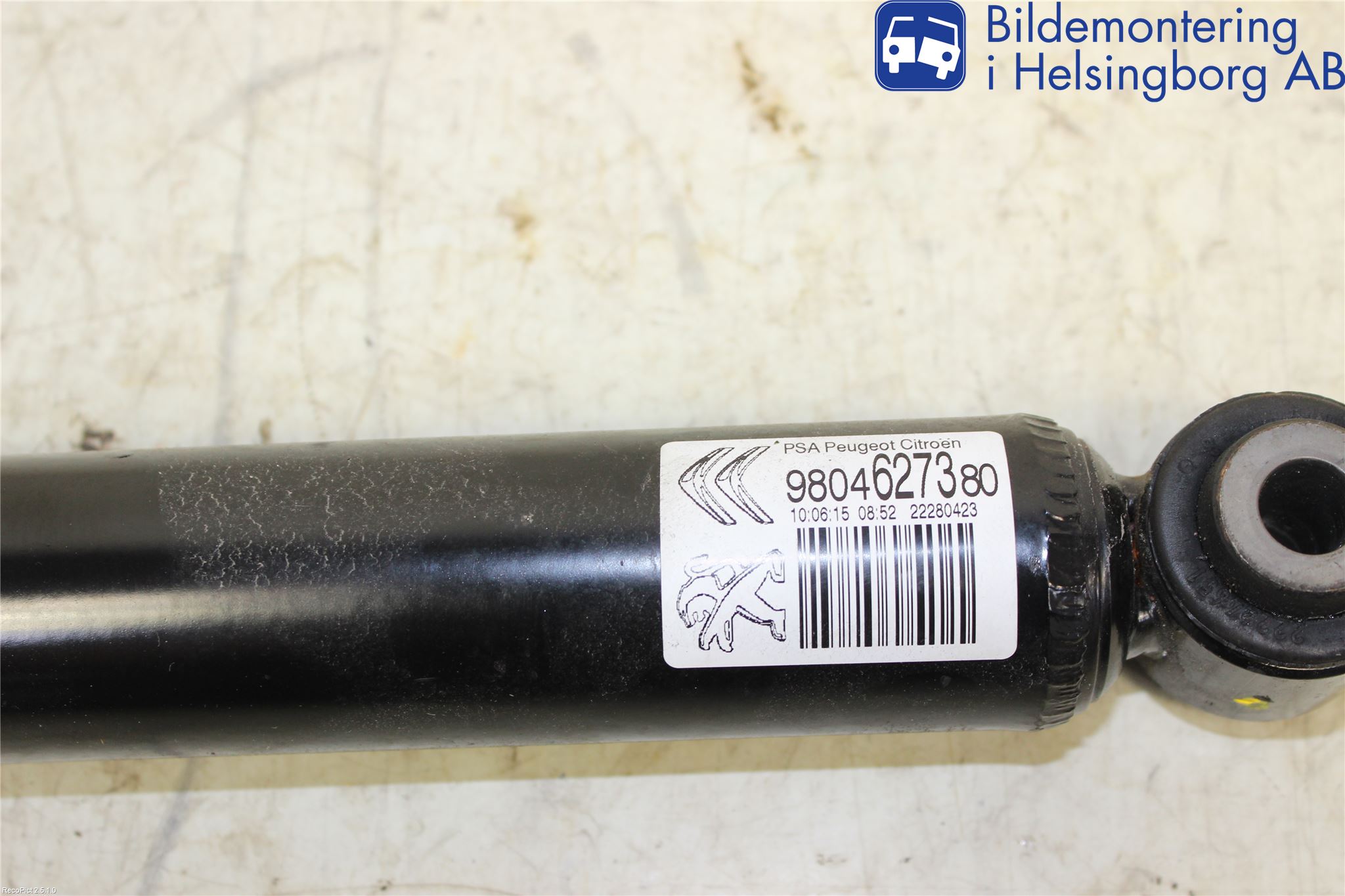 Peugeot 208 12-15 Stötdämpare Bak