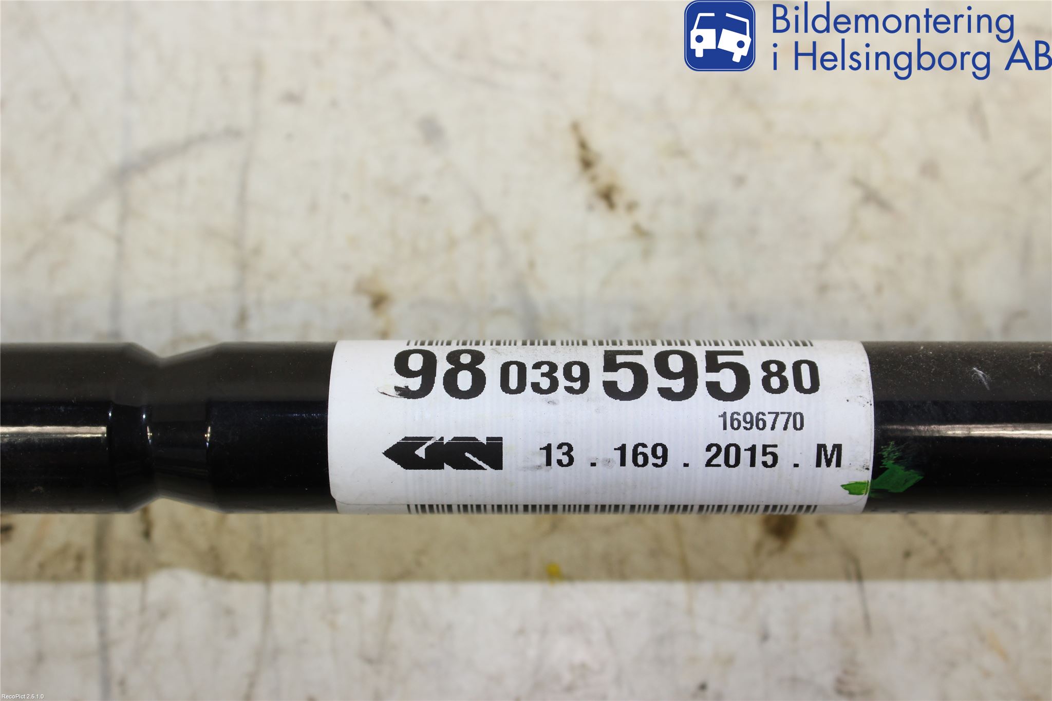 Peugeot 208 12-15 Drivaxel Fram Vänster