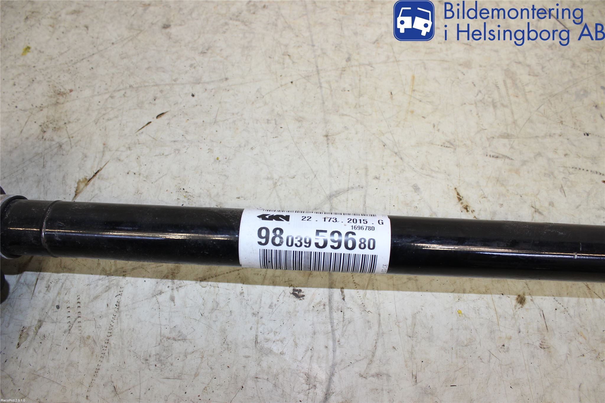 Peugeot 208 12-15 Drivaxel Fram Höger