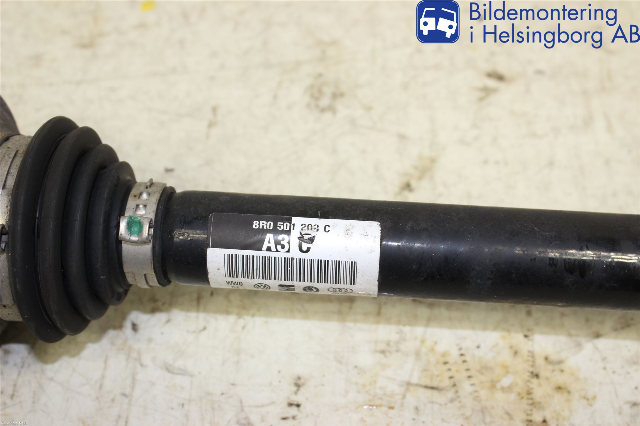 Audi A6/S6 4G 11-18 Drivaxel Bak Höger