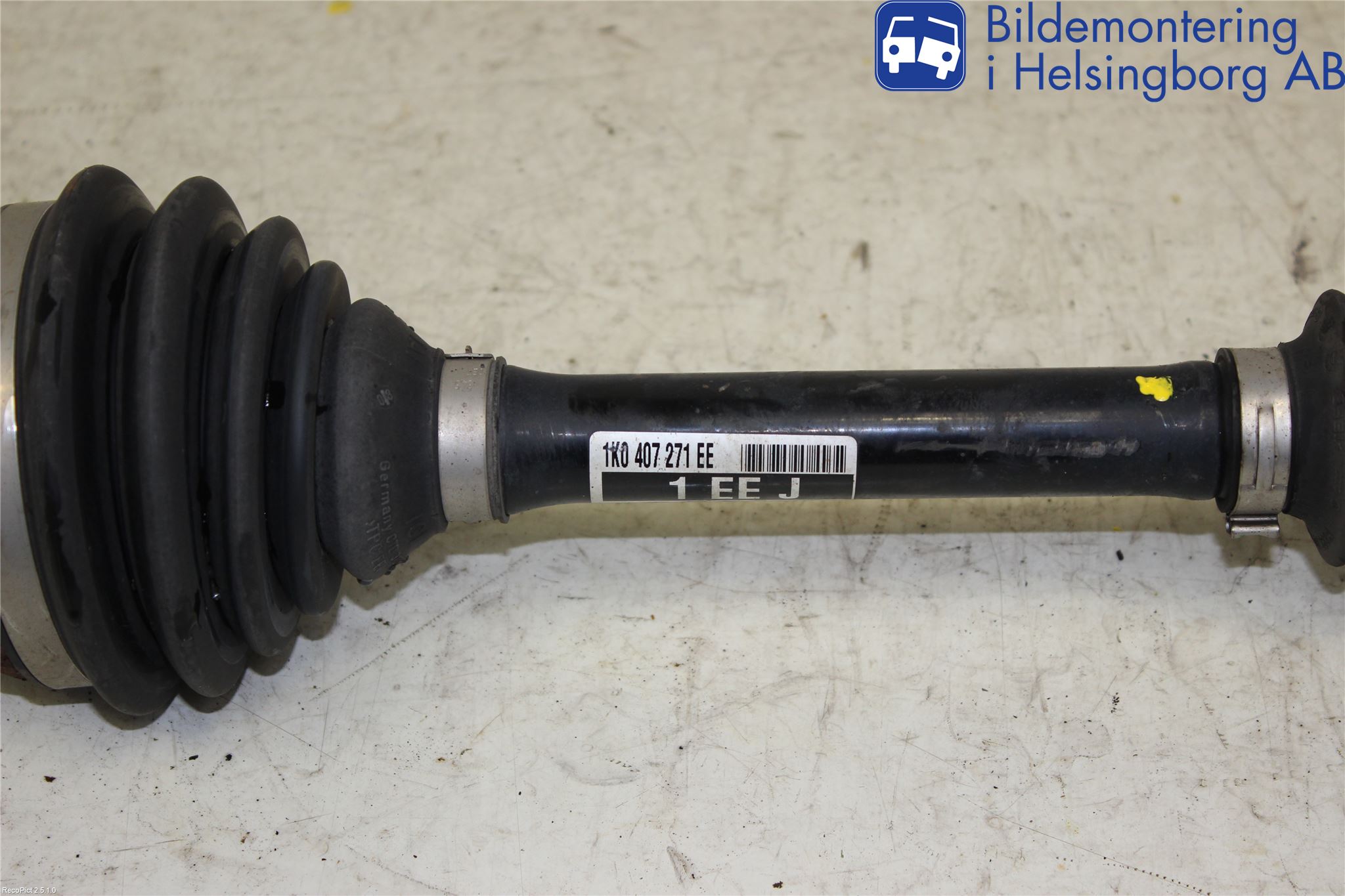 Audi A3/S3 05-13 Drivaxel Fram Vänster