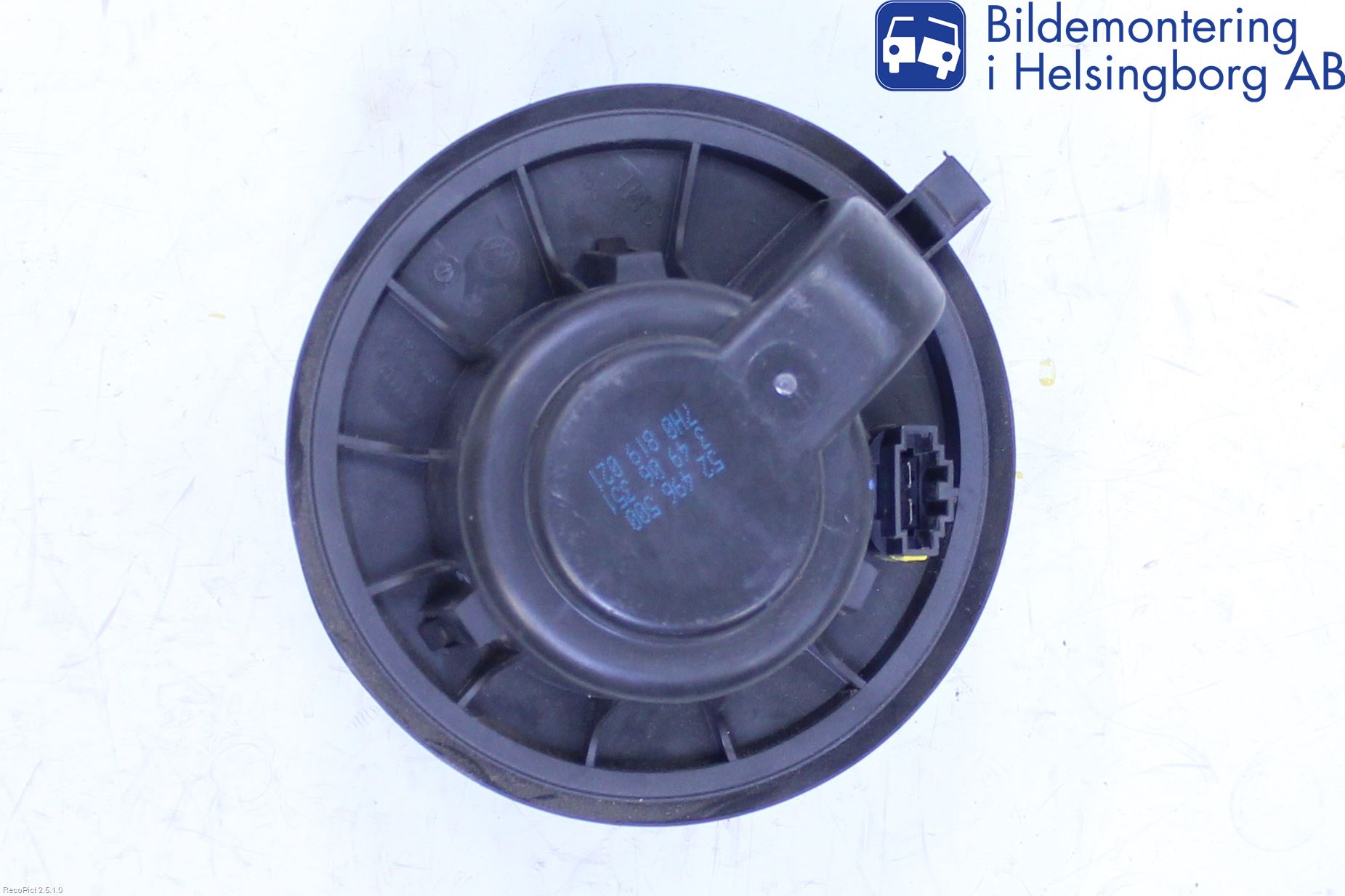 Volkswagen VW TRANSP/CARAVELLE (T5) 04-15 Värmefläkt