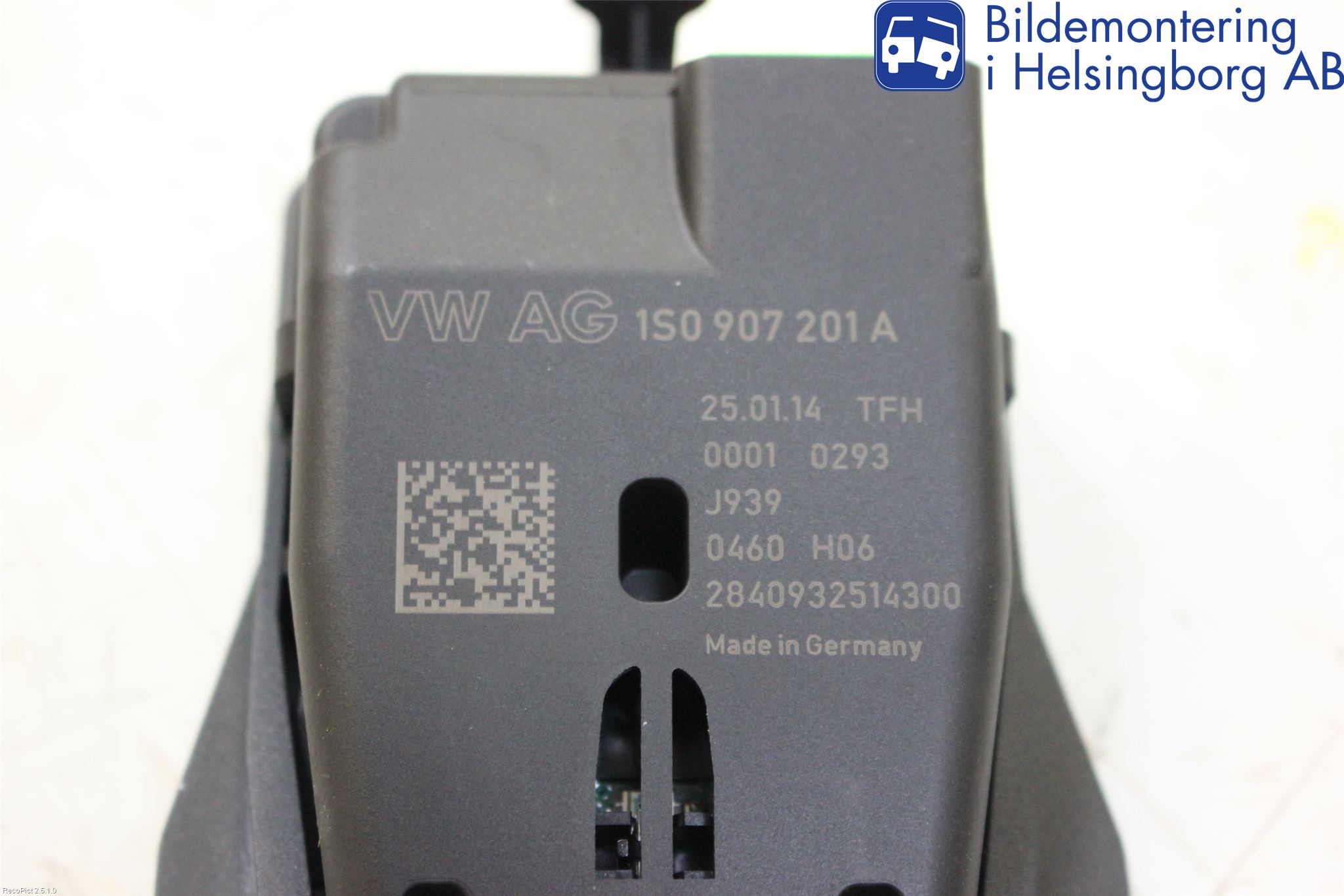 Volkswagen VW UP! / E-UP! Sensor Aktivt Kollisionsskydd