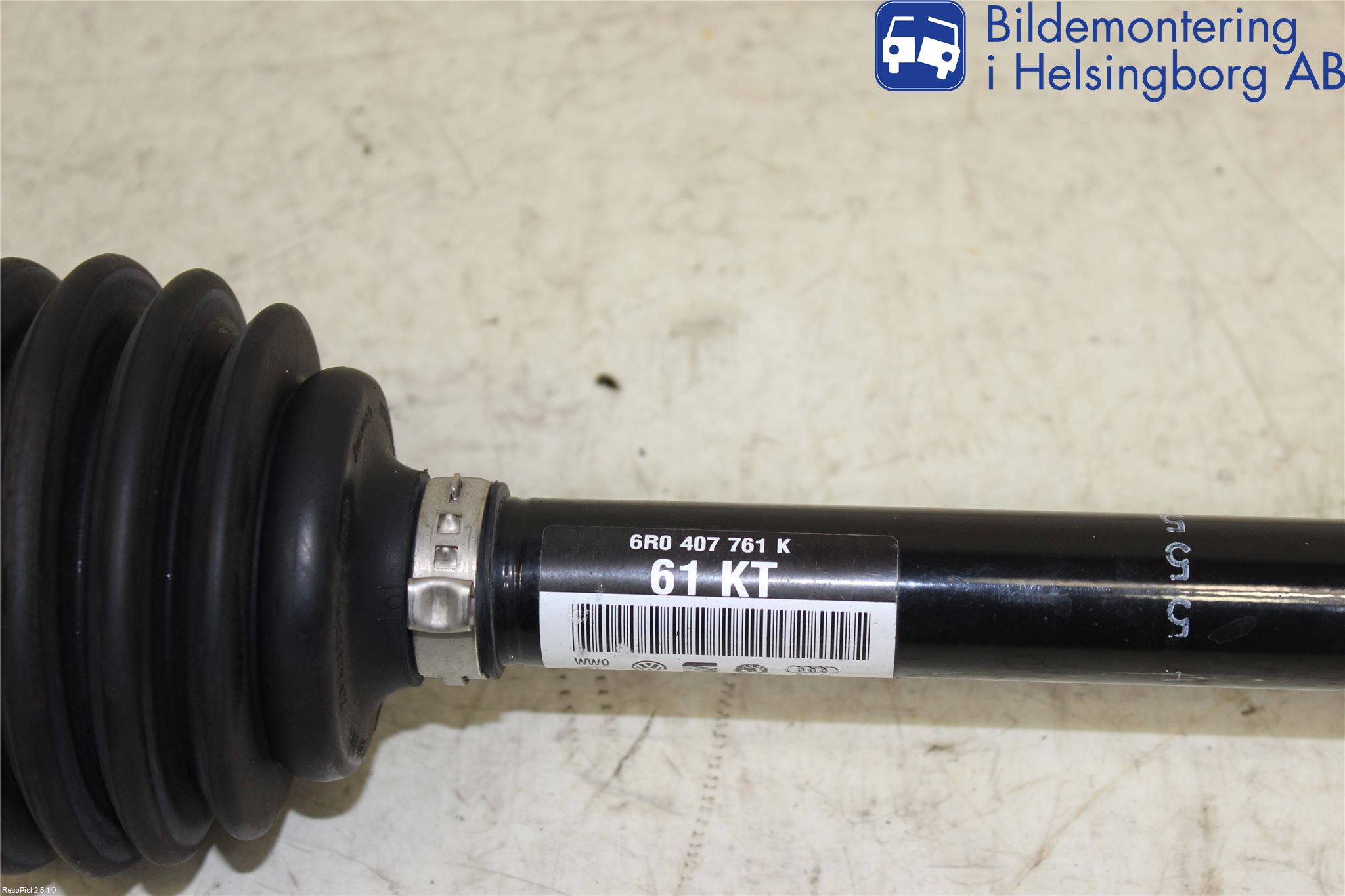 Skoda FABIA 15-21 Drivaxel Fram Vänster