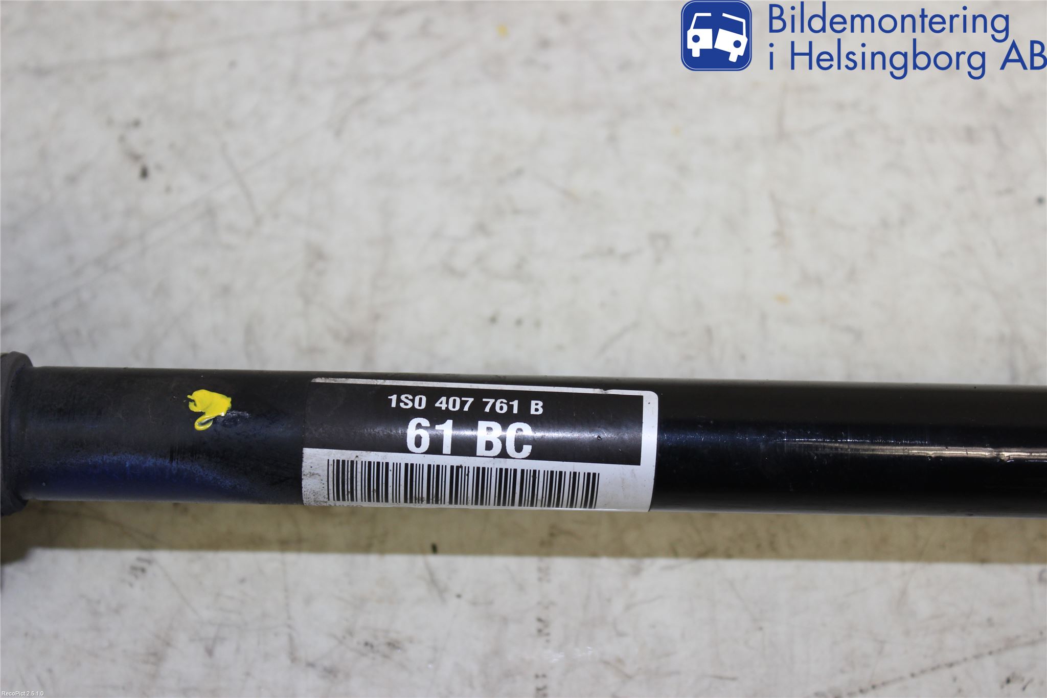 Volkswagen VW UP! / E-UP! Drivaxel Fram Vänster