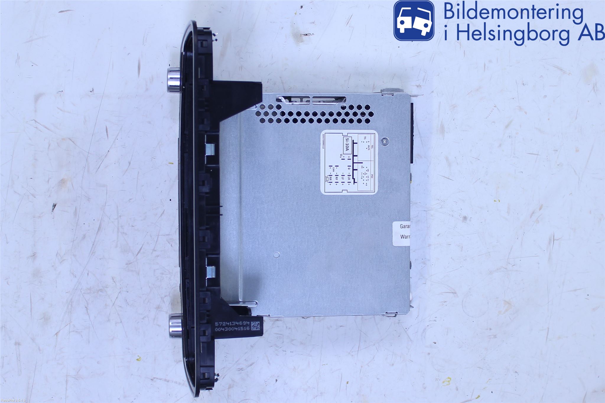 Volkswagen VW UP! / E-UP! Cd Radio - Multimediapanel