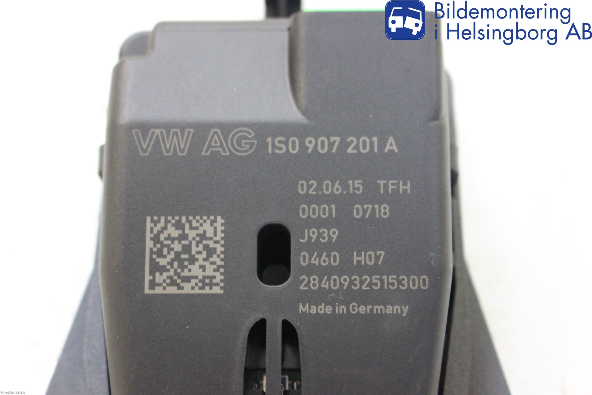 Volkswagen VW UP! / E-UP! Sensor Aktivt Kollisionsskydd