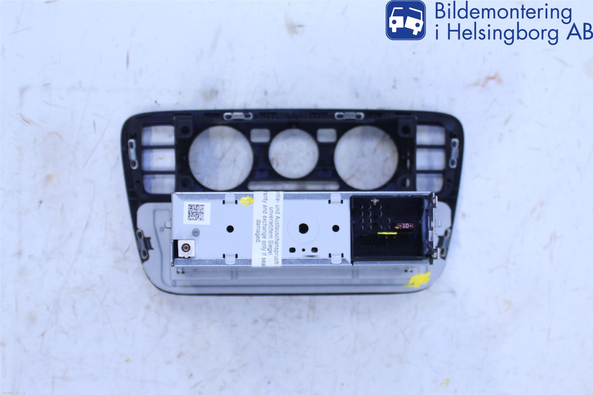 Volkswagen VW UP! / E-UP! Cd Radio - Multimediapanel