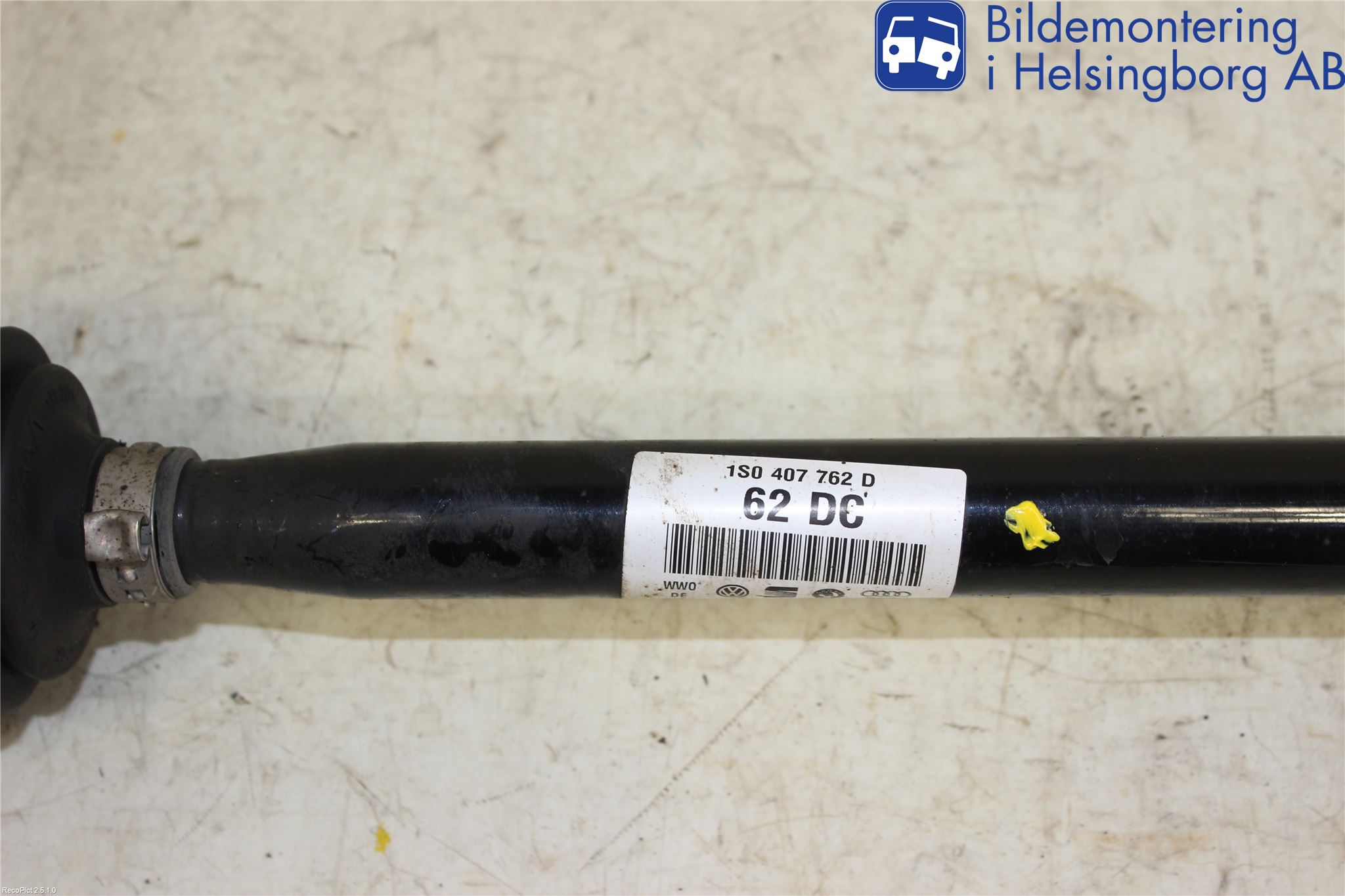 Skoda CITIGO / CITIGO E IV Drivaxel Fram Höger