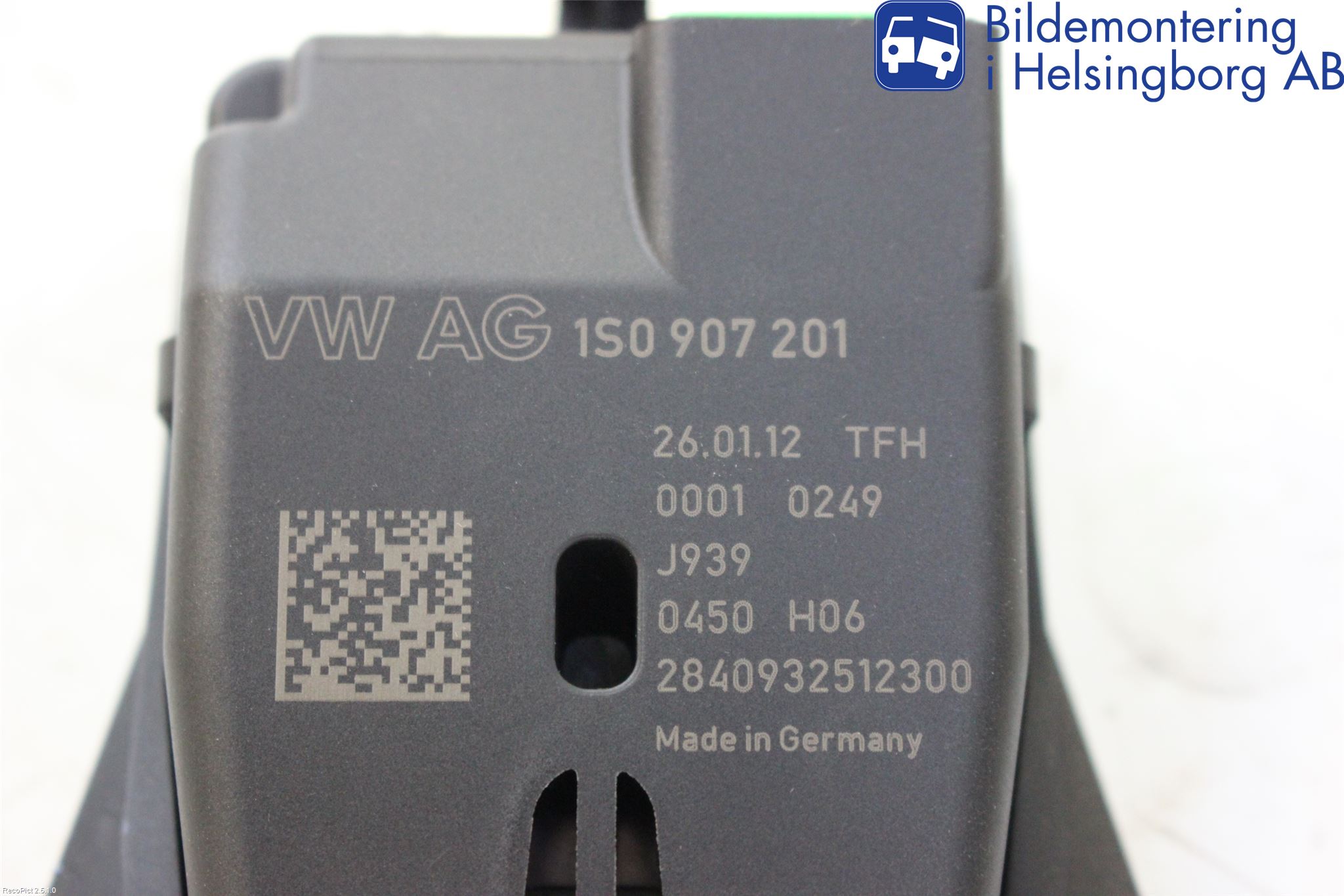 Volkswagen VW UP! / E-UP! Sensor Aktivt Kollisionsskydd