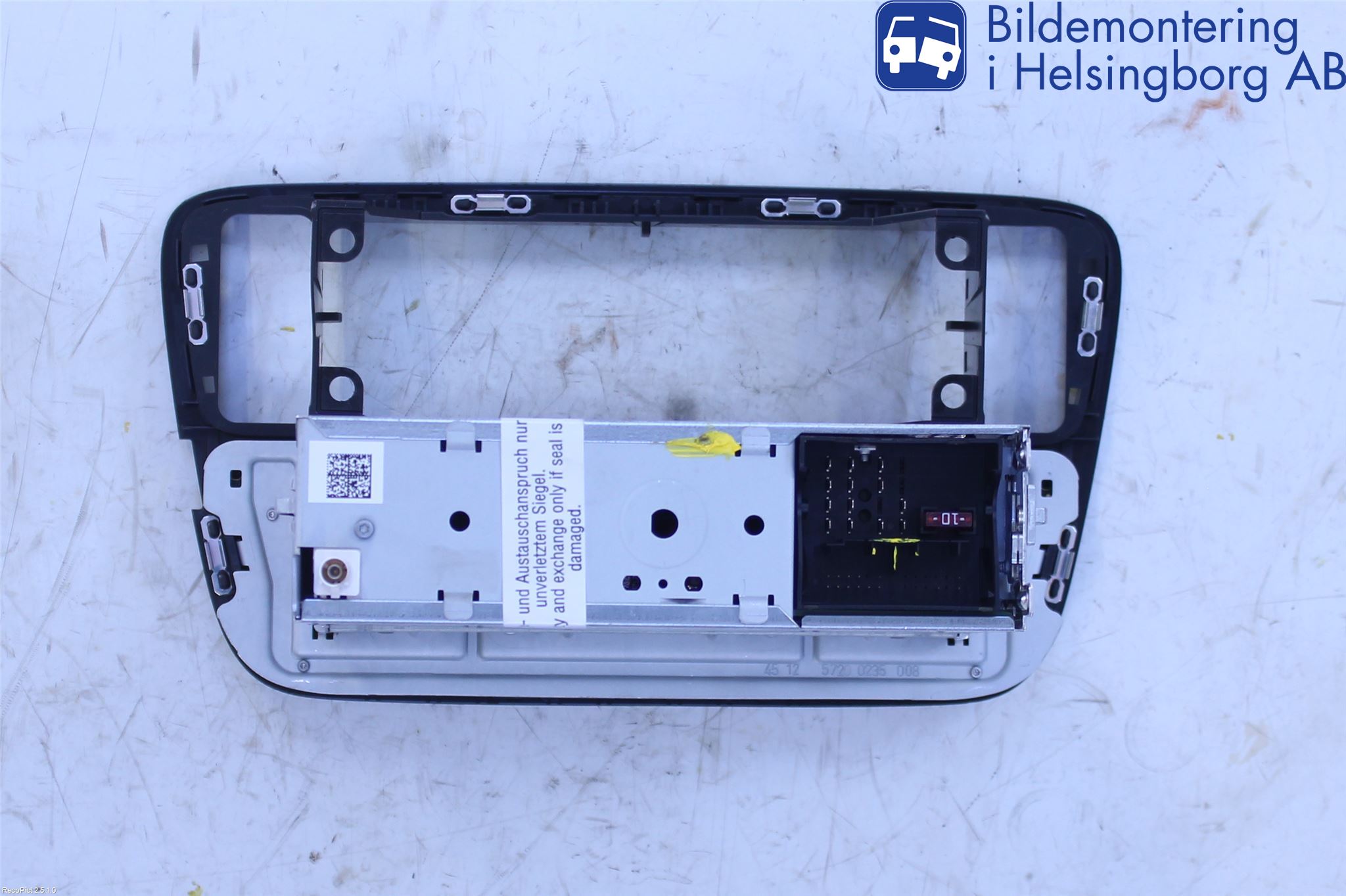 Skoda CITIGO / CITIGO E IV Cd Radio - Multimediapanel