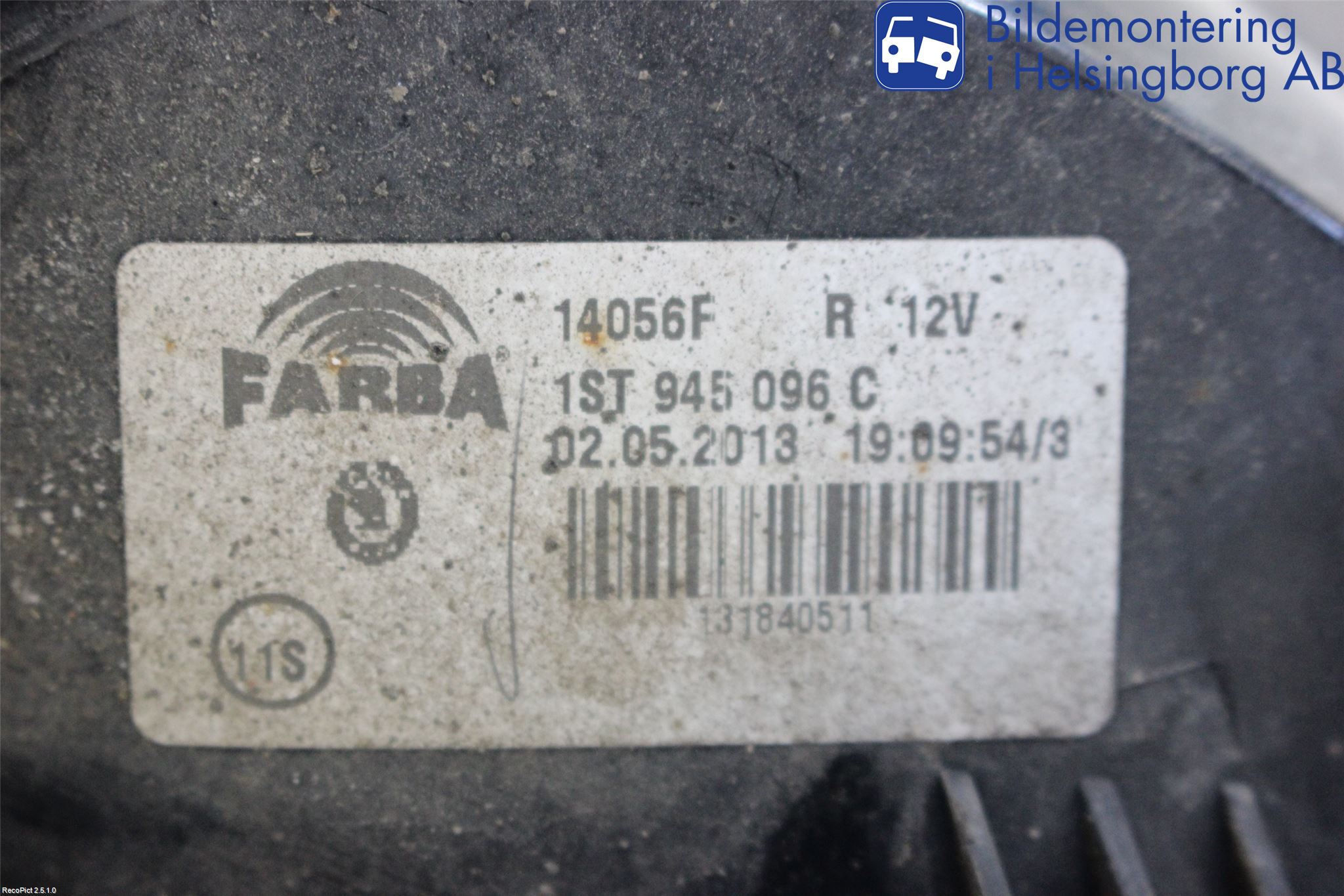 Skoda CITIGO / CITIGO E IV Bakljus Höger