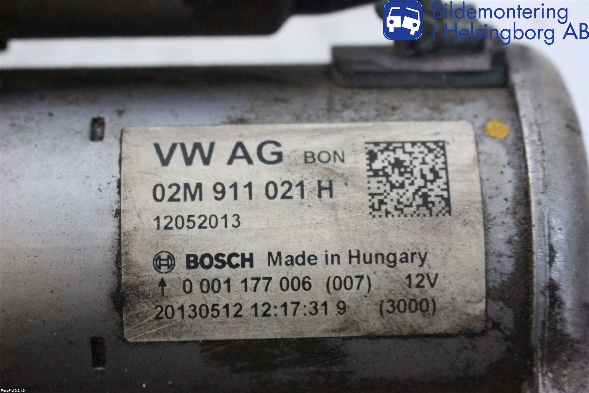 Skoda CITIGO / CITIGO E IV Startmotor