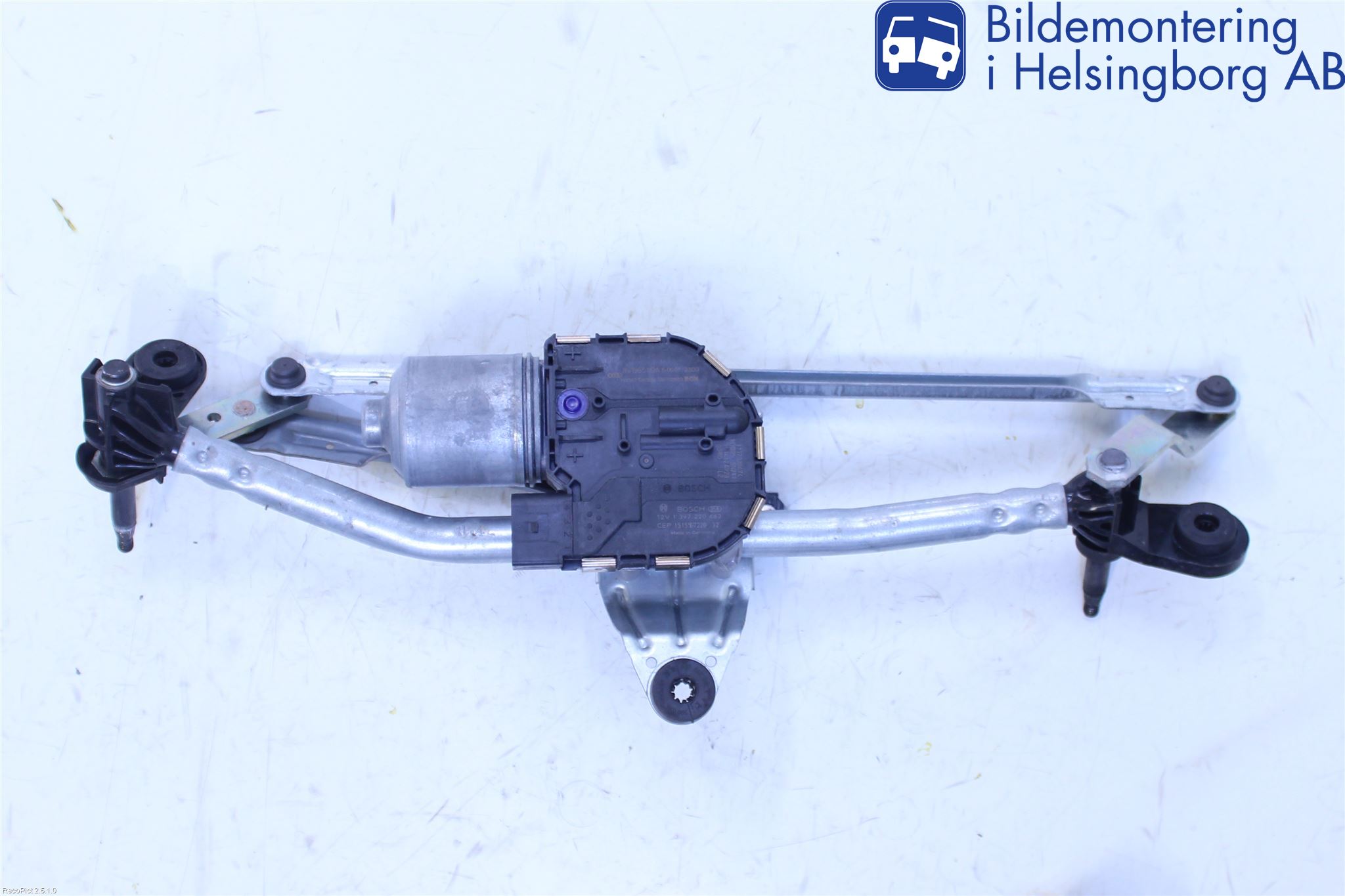 Audi A3/S3 8V 13-20 Torkarmekanism Vindruta