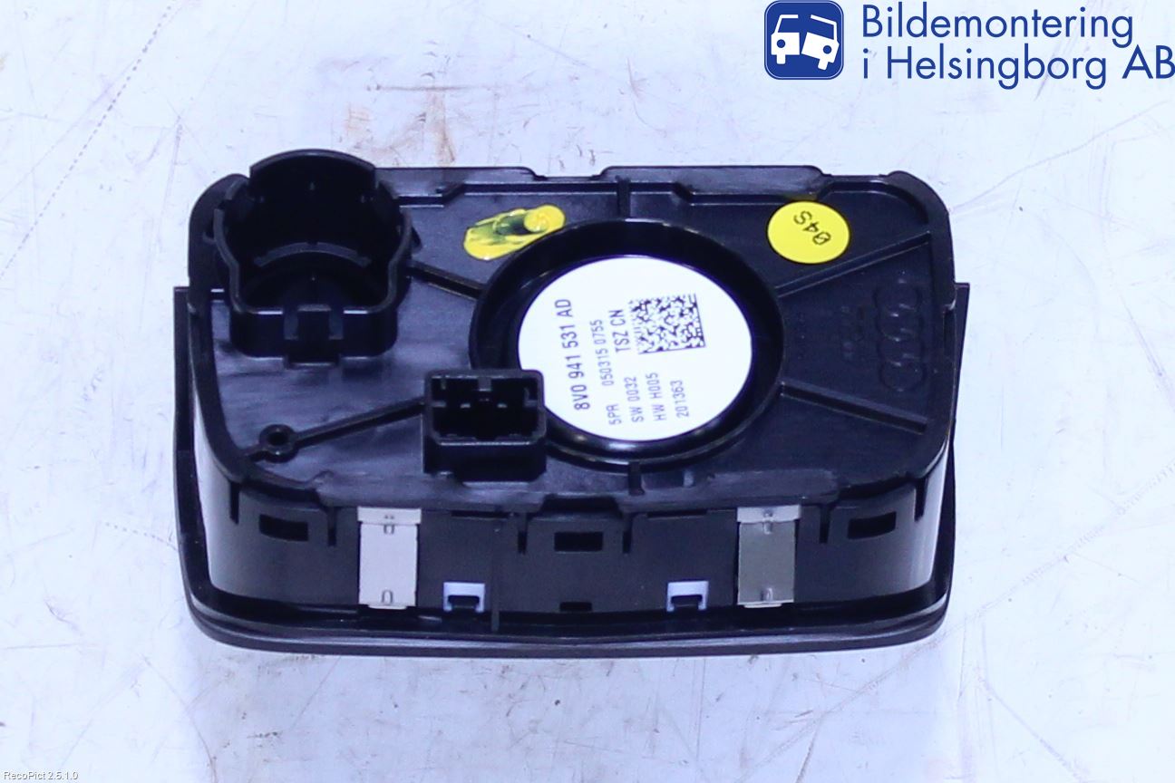 Audi A3/S3 8V 13-20 Strömställare Ljus