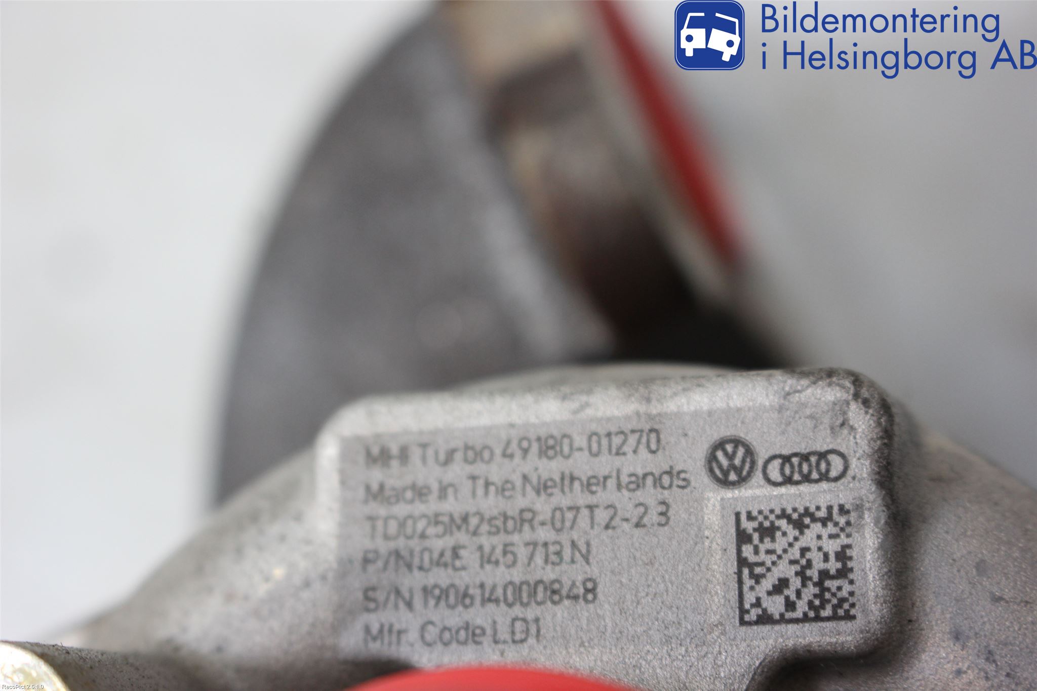 Volkswagen VW GOLF SPORTSVAN 15-20 Turboaggregat