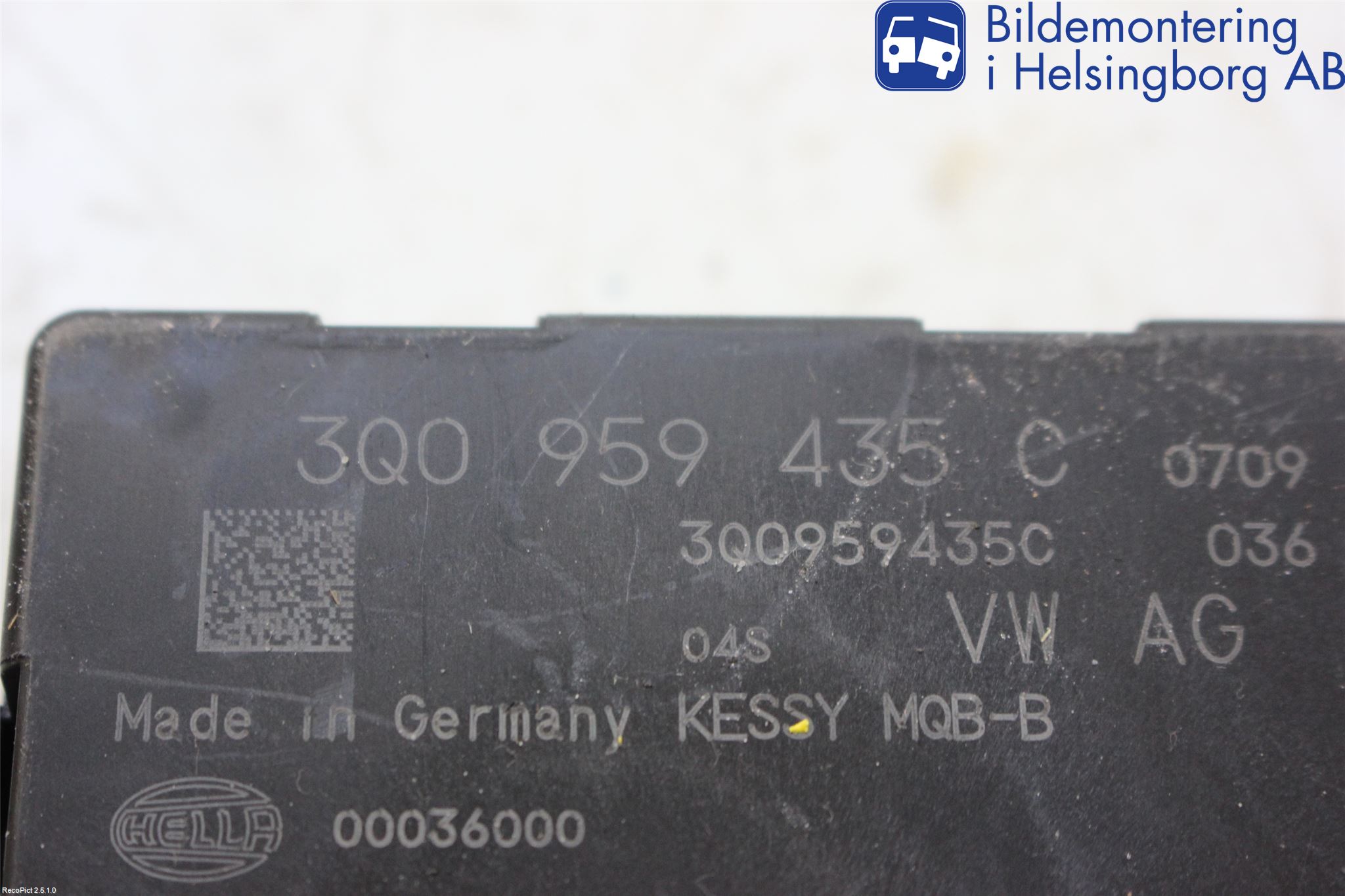 Volkswagen VW PASSAT 15-19 Styrenhet Övrigt