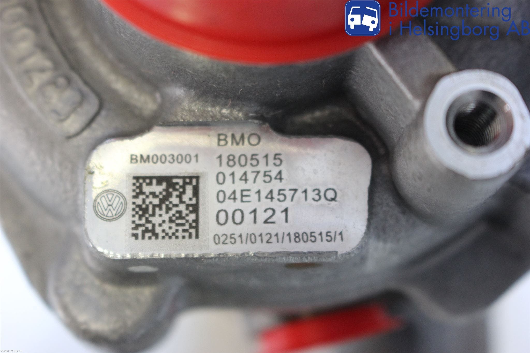 Volkswagen VW POLO 10-17 Turboaggregat