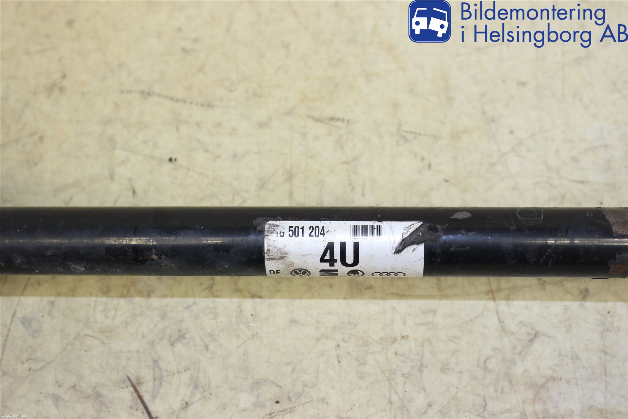 Volkswagen VW SHARAN 11- Drivaxel Bak Höger