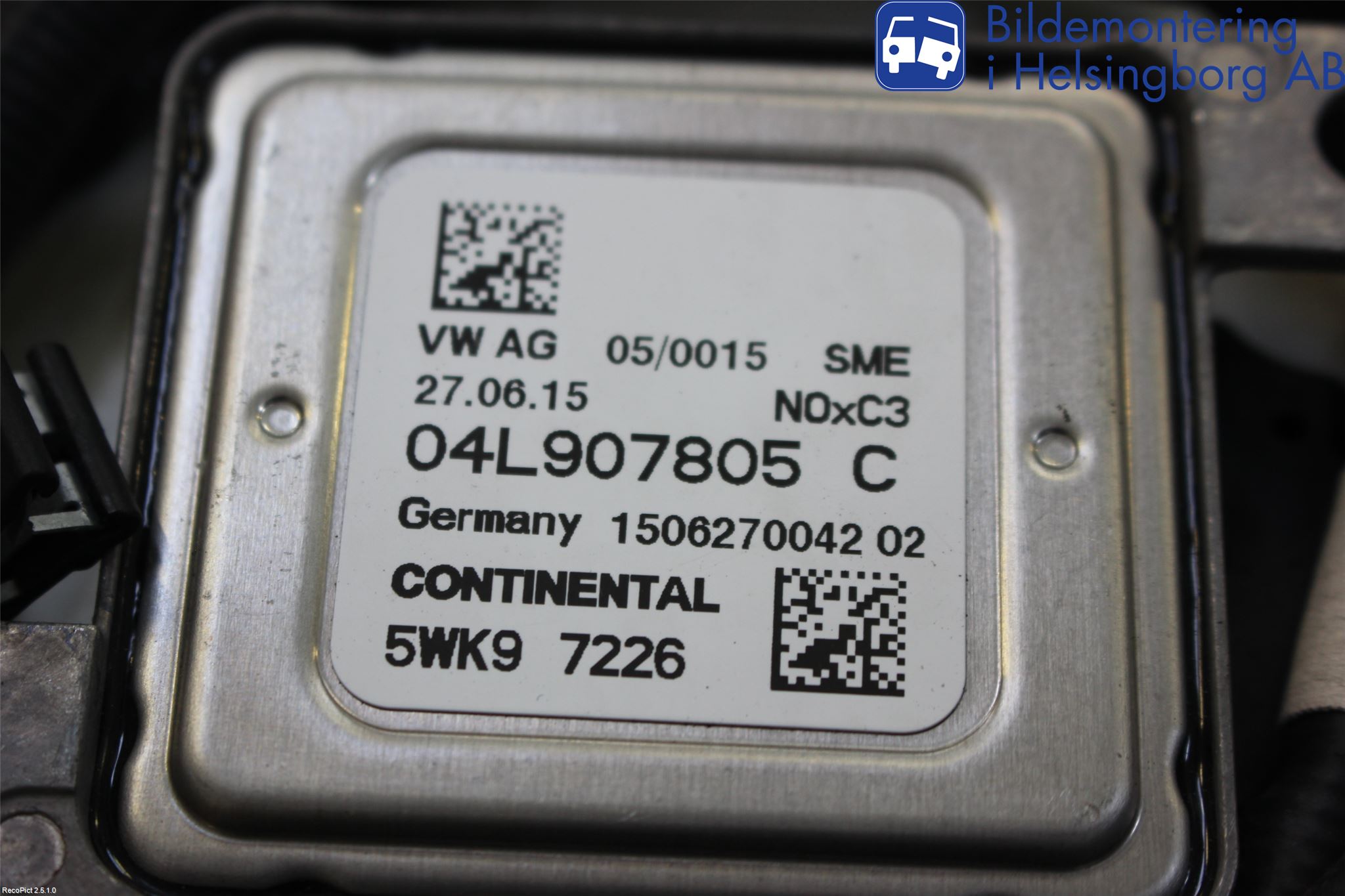 Volkswagen VW PASSAT 15-19 Injlambdasond