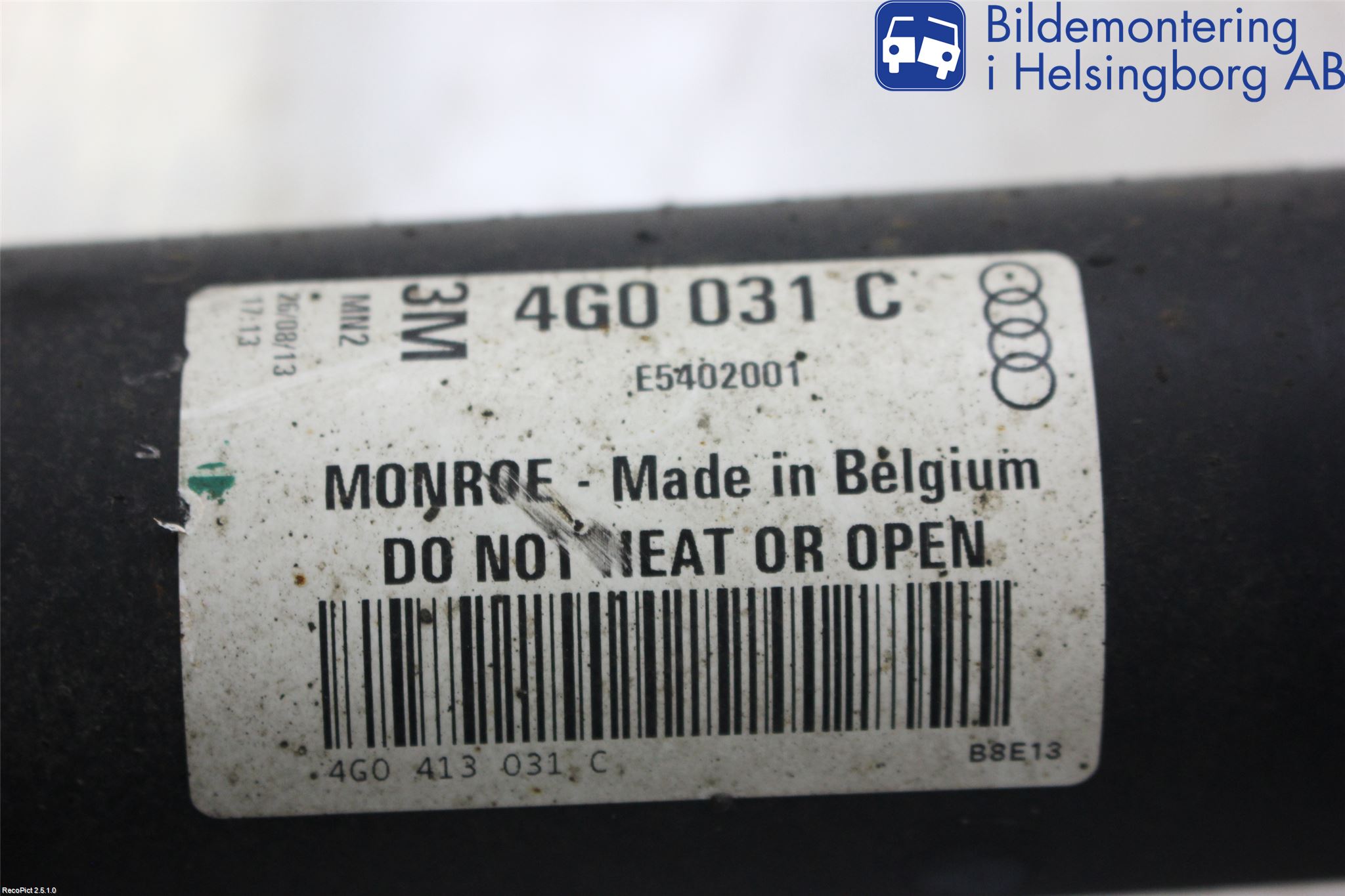 Audi A6/S6 4G 11-18 Fjäderben Fram Höger