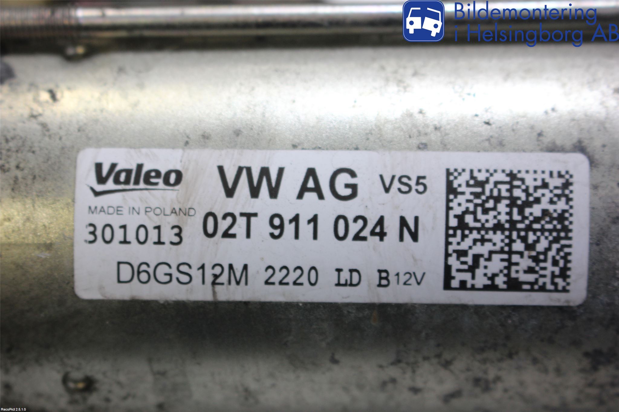 Seat IBIZA IV 08-16 Startmotor