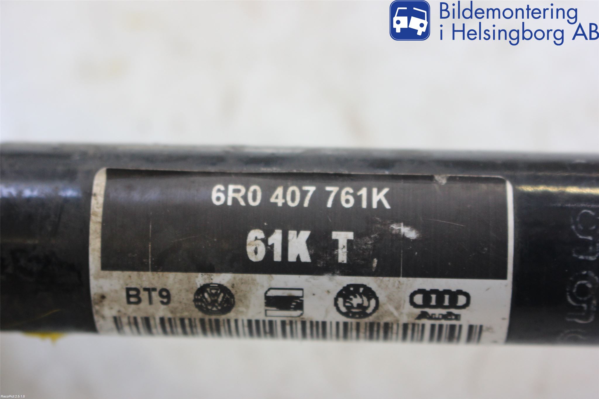 Seat IBIZA IV 08-16 Drivaxel Fram Vänster