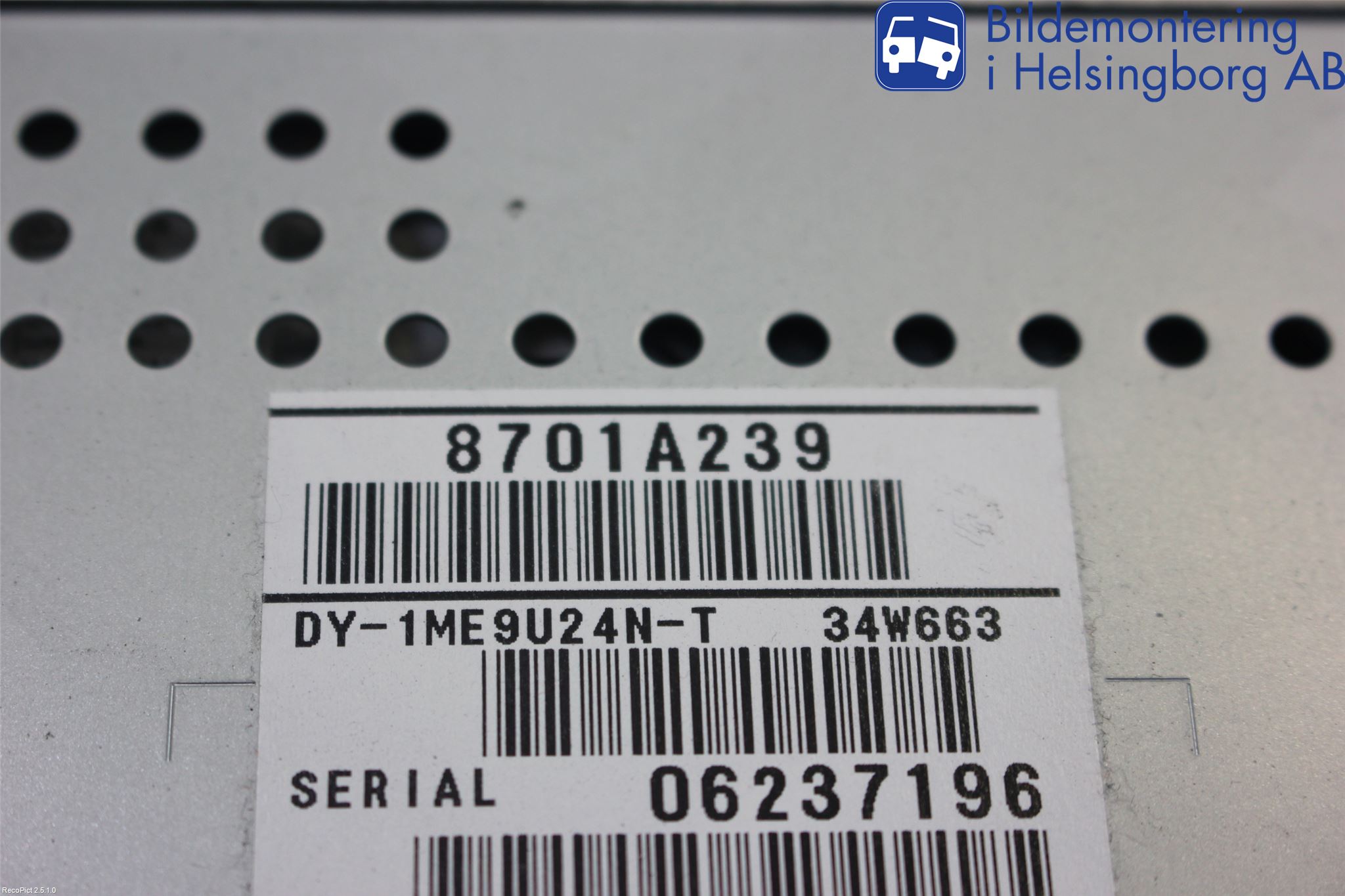 Mitsubishi COLT 09-13 Cd Radio - Multimediapanel