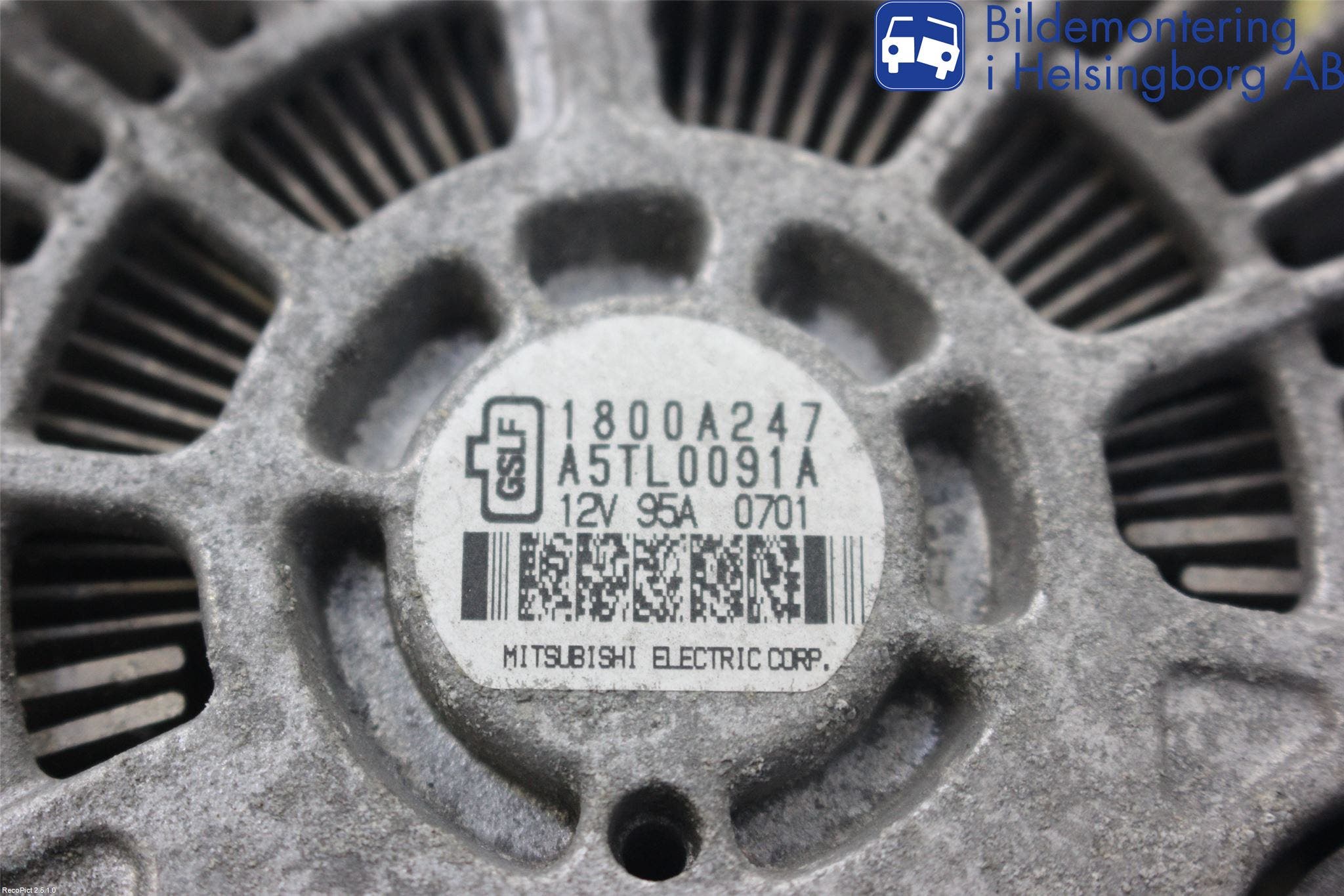 Mitsubishi COLT 09-13 Generator