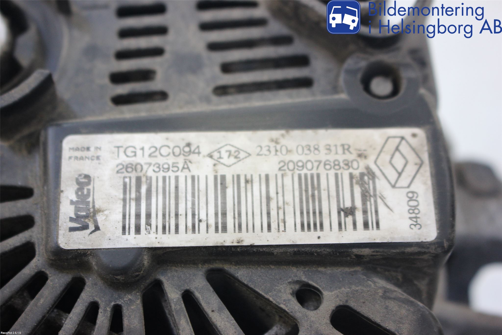 Dacia LOGAN PICK-UP Generator