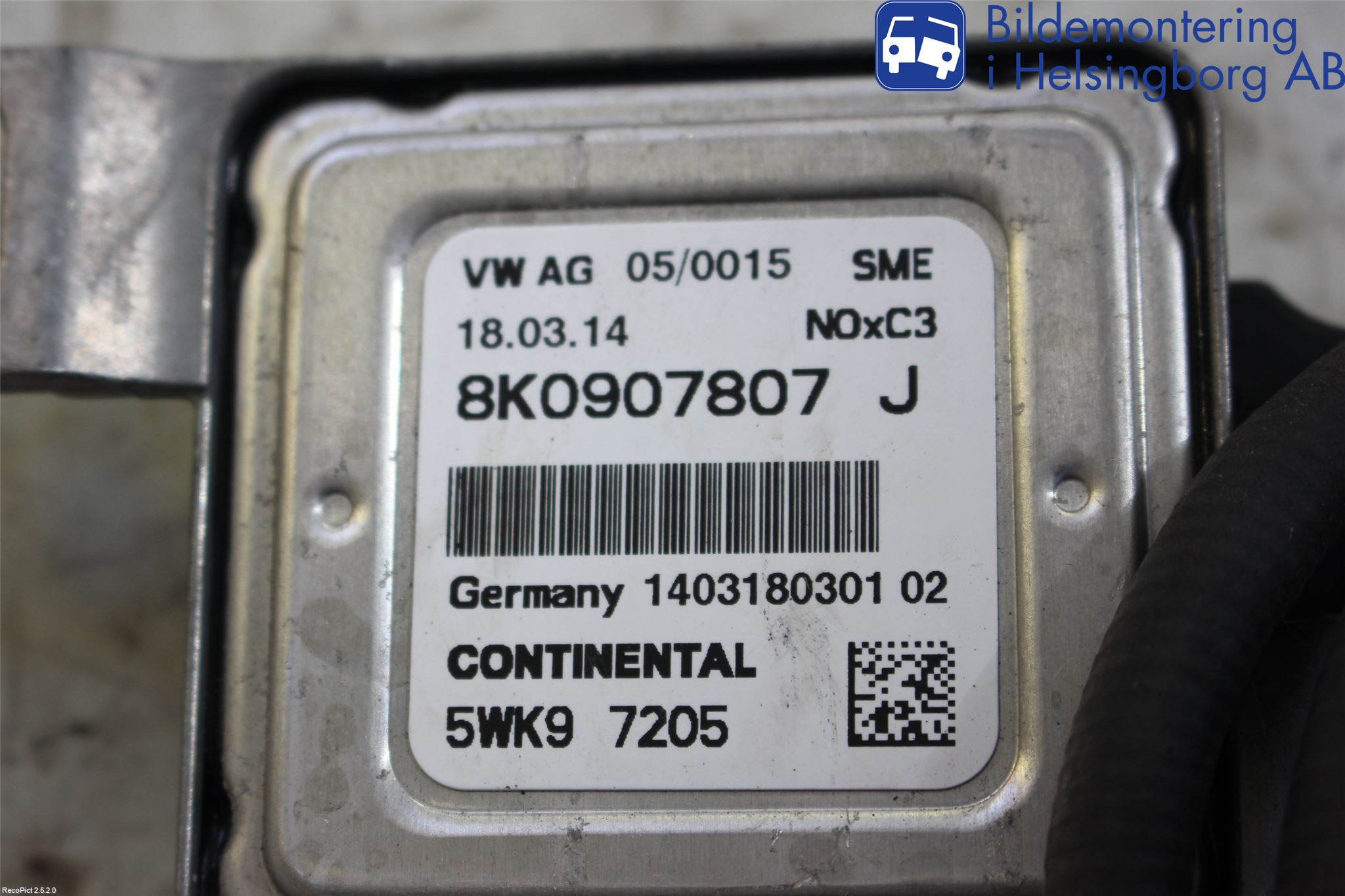 Audi A6/S6 4G 11-18 Injlambdasond