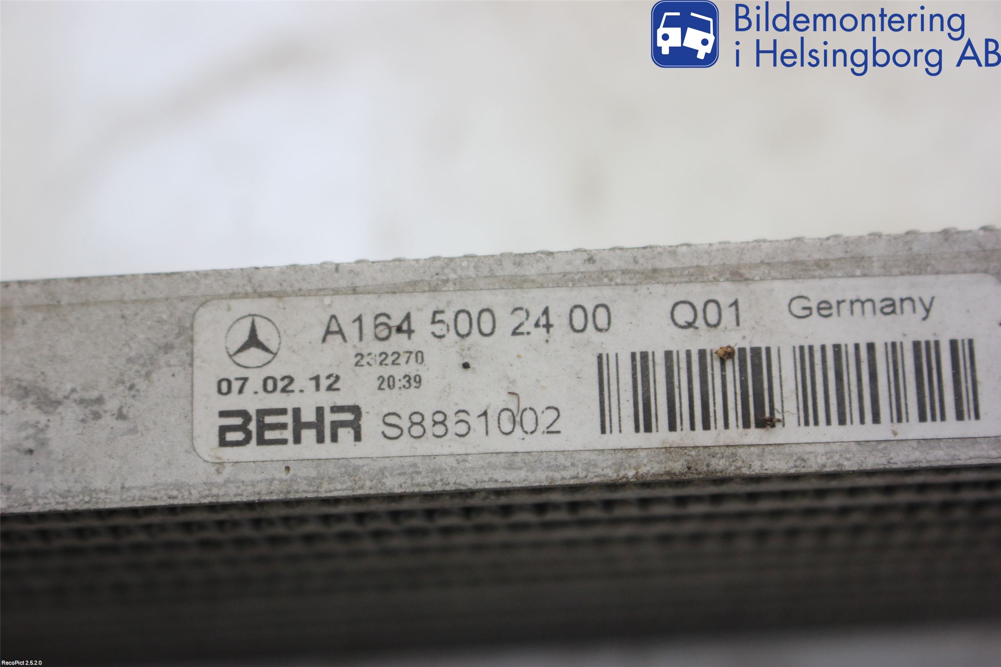 Mercedes-Benz MB R-KLASS (W251) 05-13 Oljekylare Automat