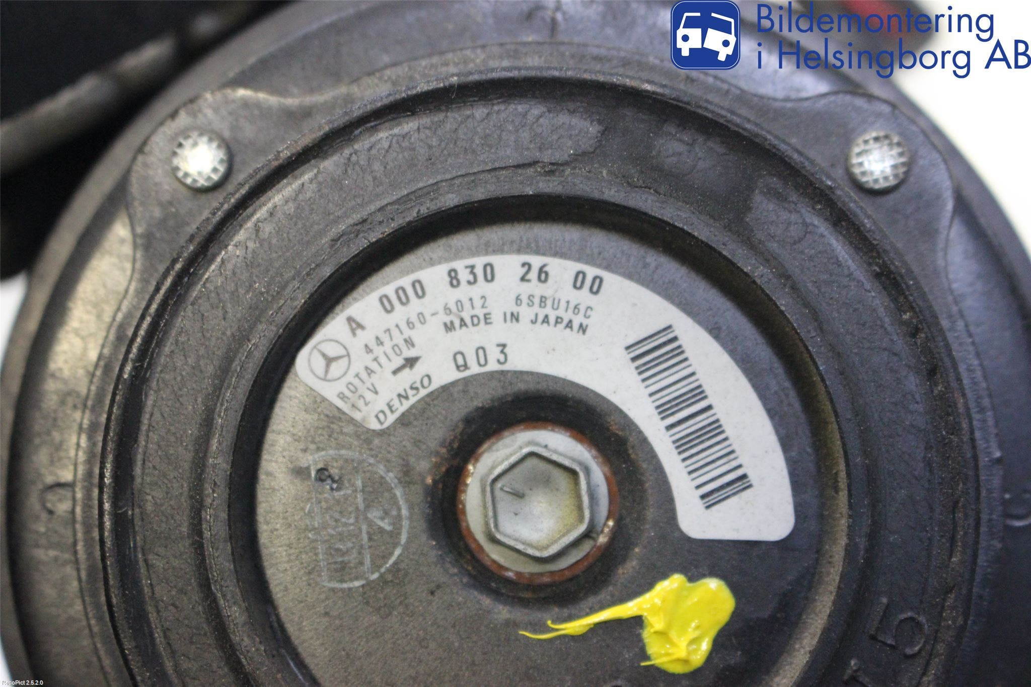 Mercedes-Benz MB E-KLASS COUPÈ/CAB(C207) 09-17 Ac Kompressor