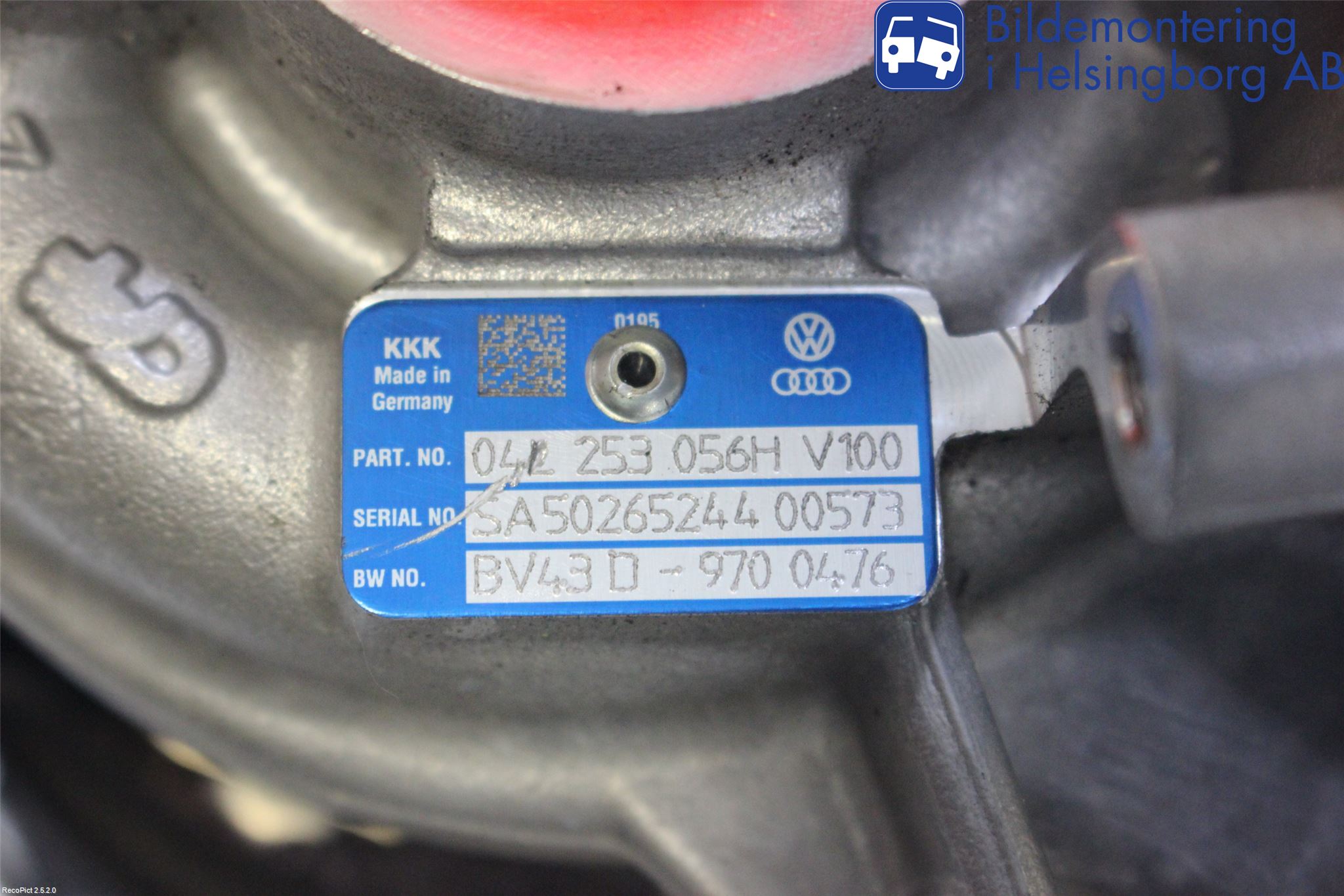 Audi A6/S6 4G 11-18 Turboaggregat