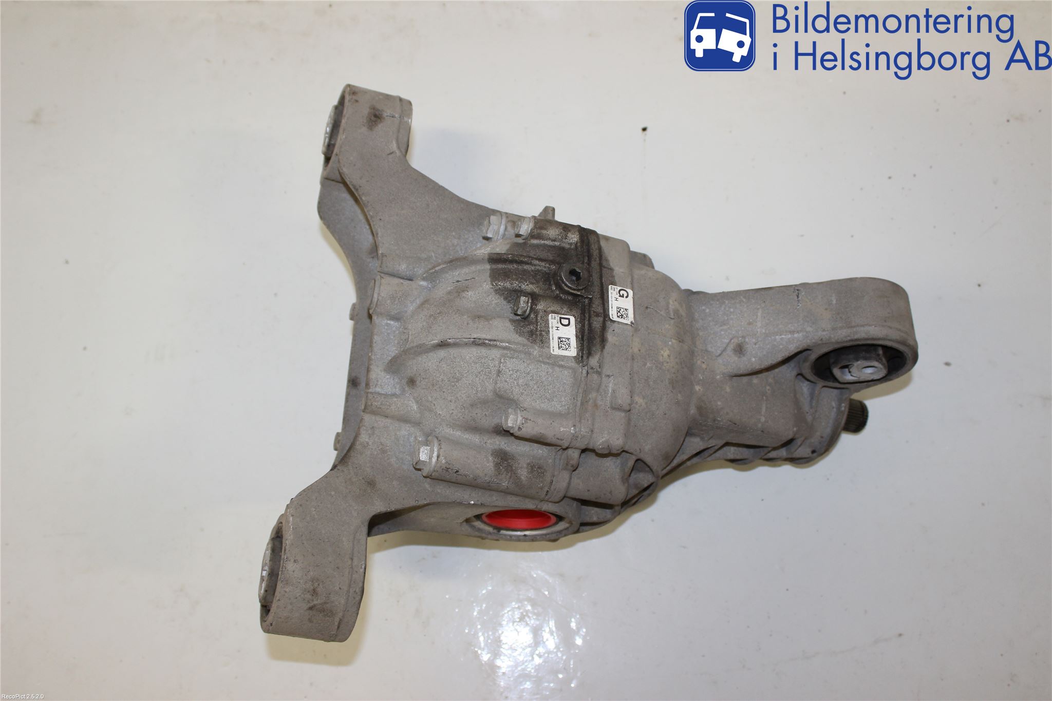 Volkswagen VW TOUAREG 7L 03-10 Bakväxel-Diff