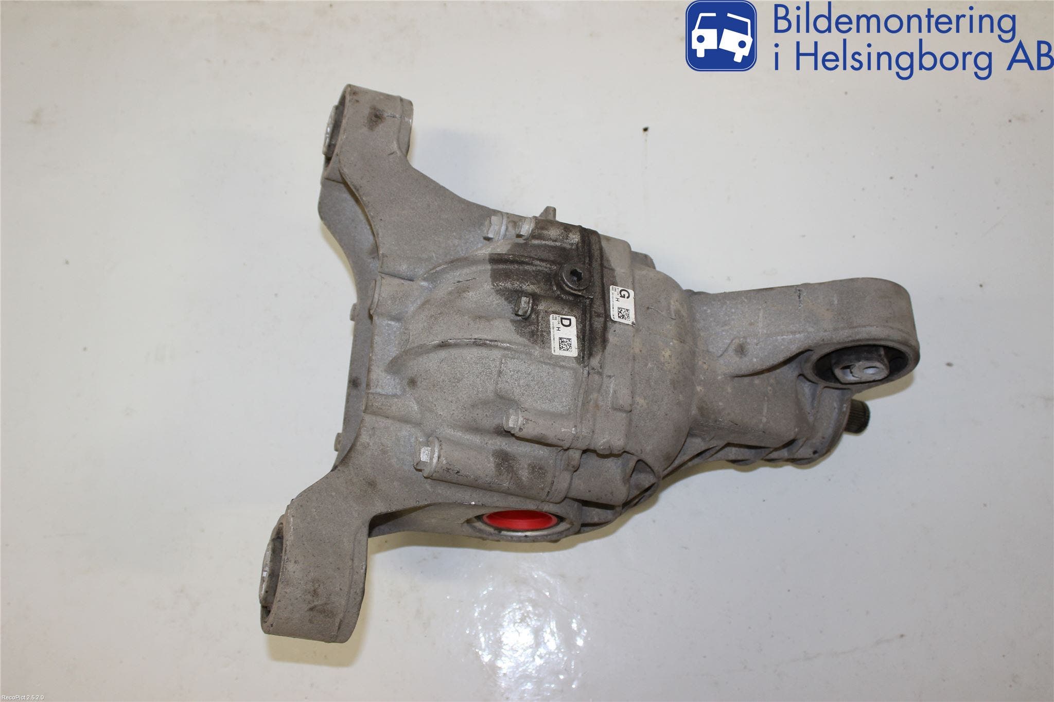 Volkswagen VW TOUAREG 7L 03-10 Bakväxel-Diff