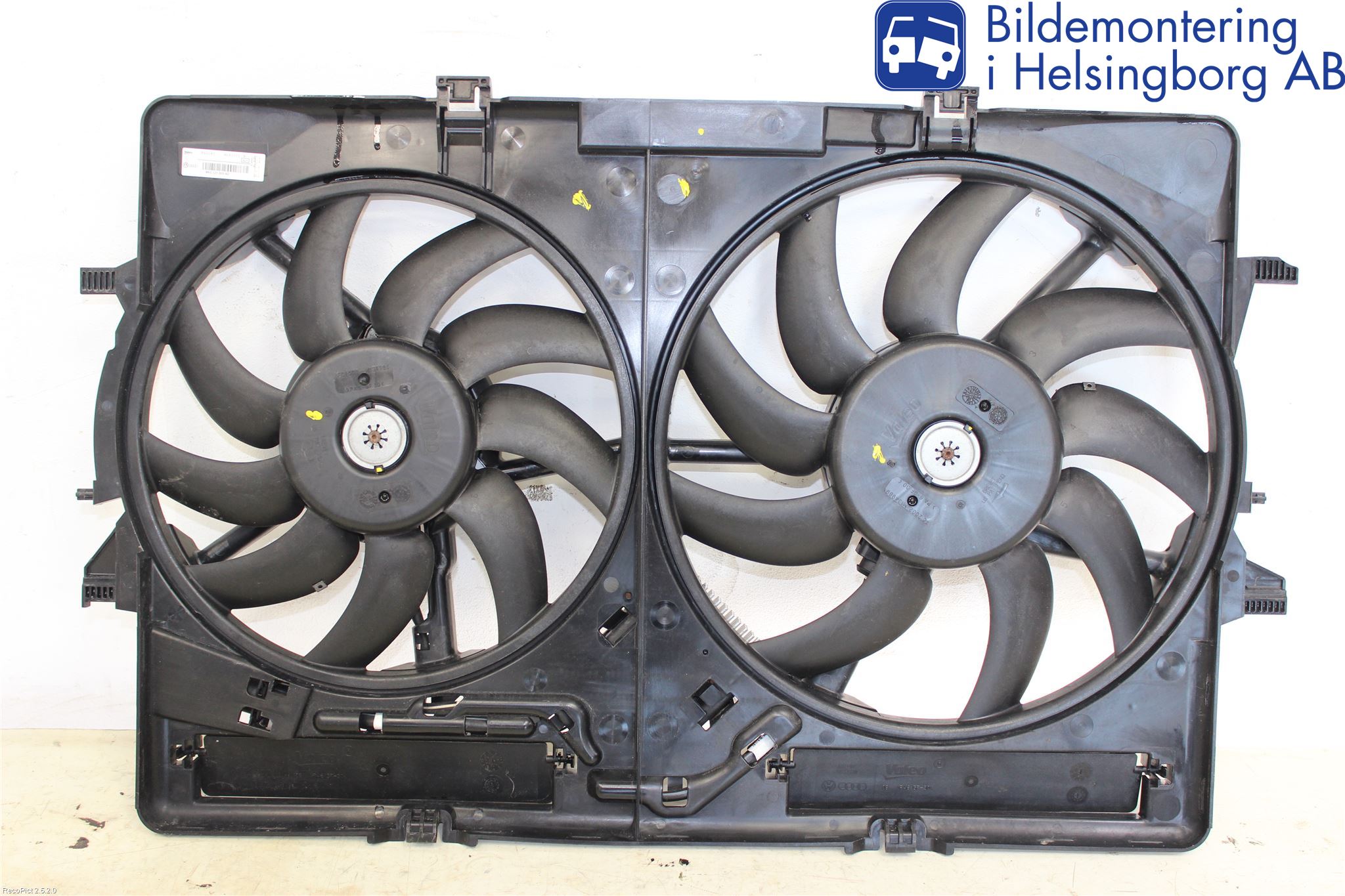 Audi A6/S6 4G 11-18 Kylfläkt El