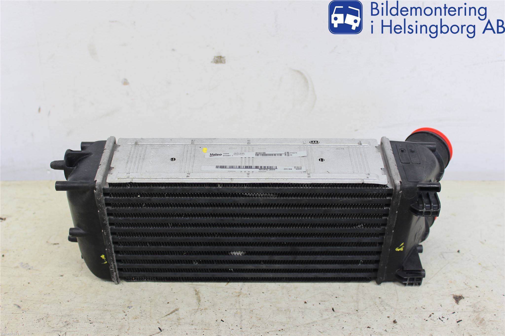 Peugeot RCZ Laddluft-Intercooler Kyl