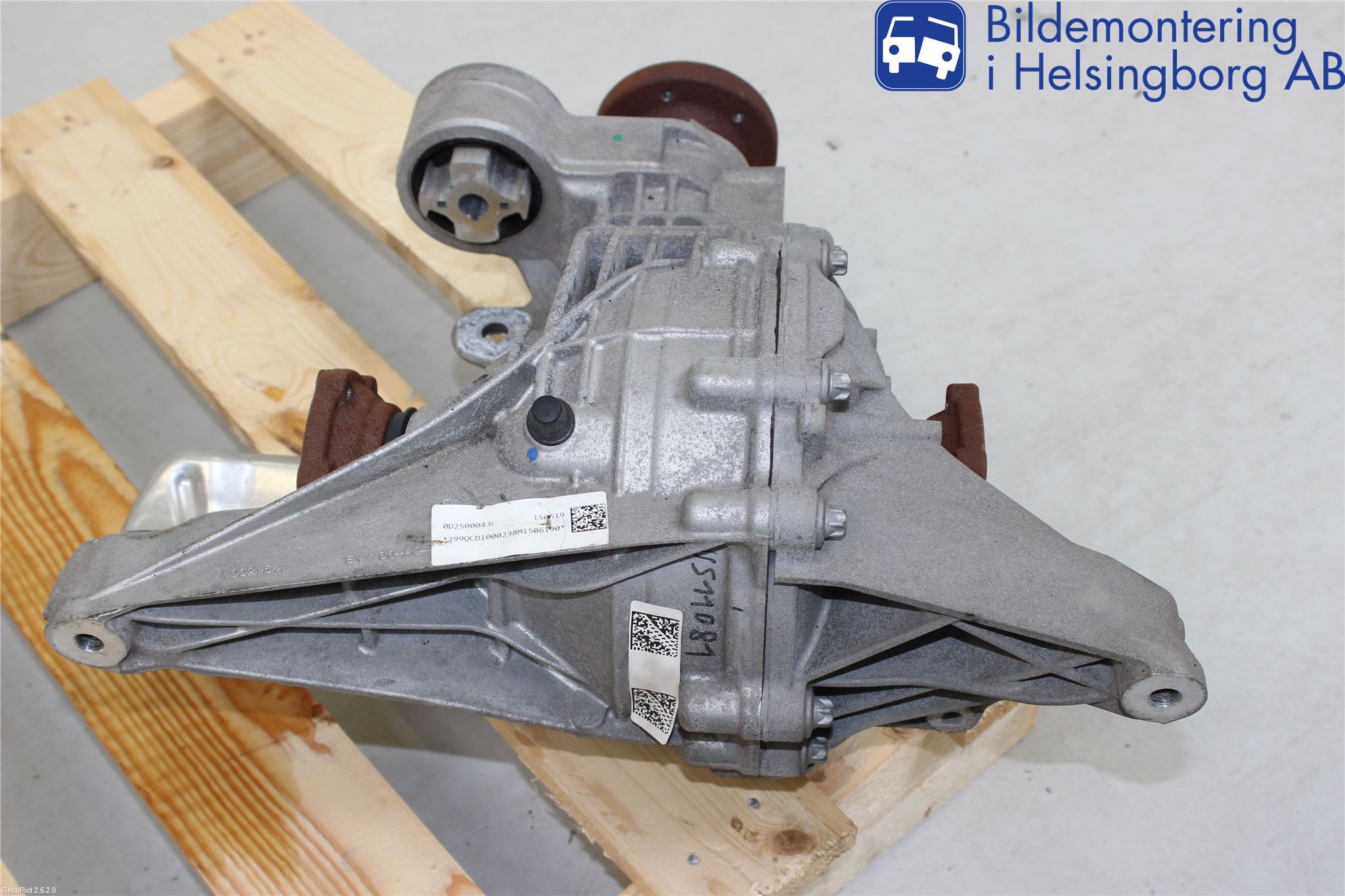 Audi Q7/SQ7 Bakväxel-Diff