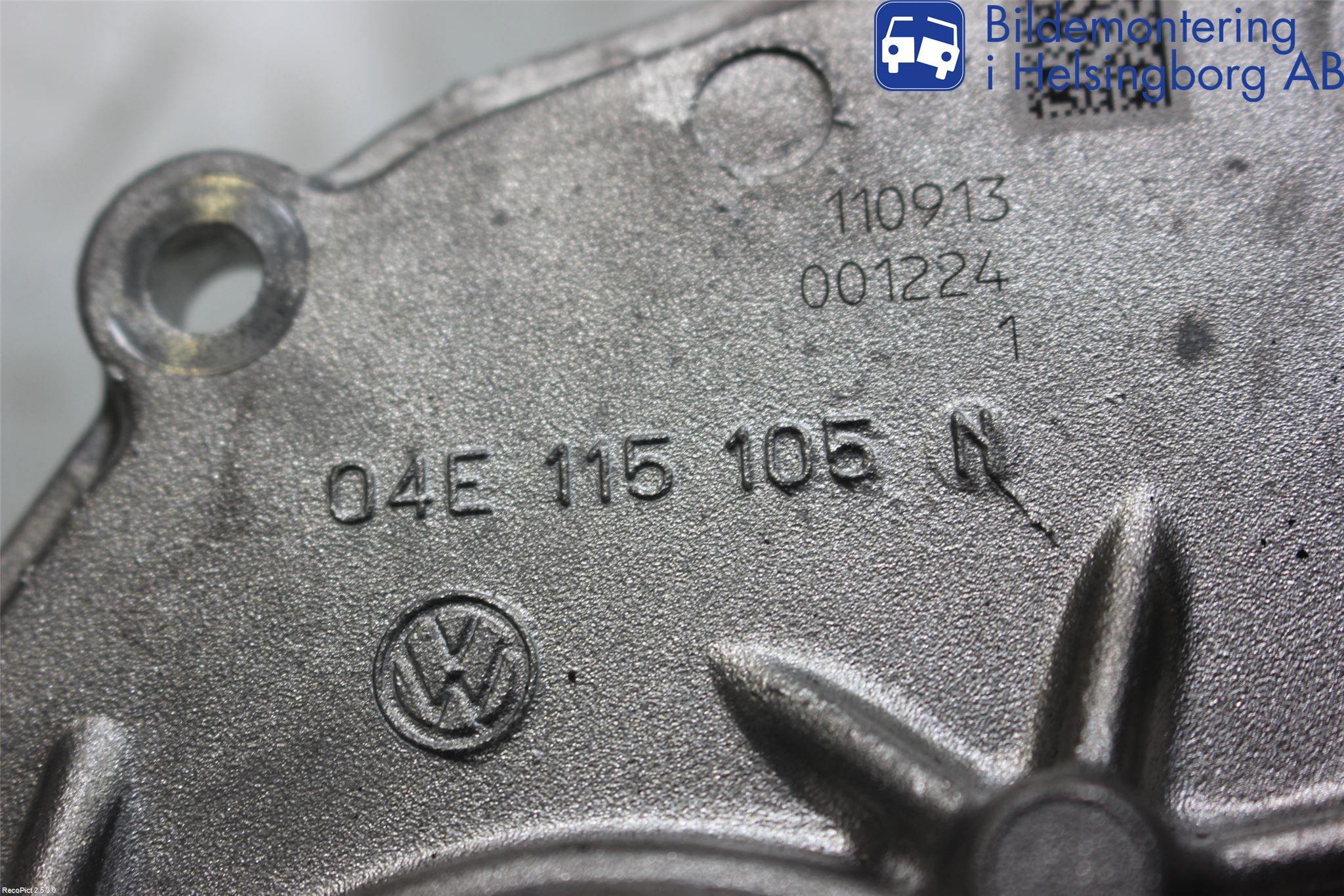 Volkswagen VW GOLF / E-GOLF VII 13-20 Oljepump Motor