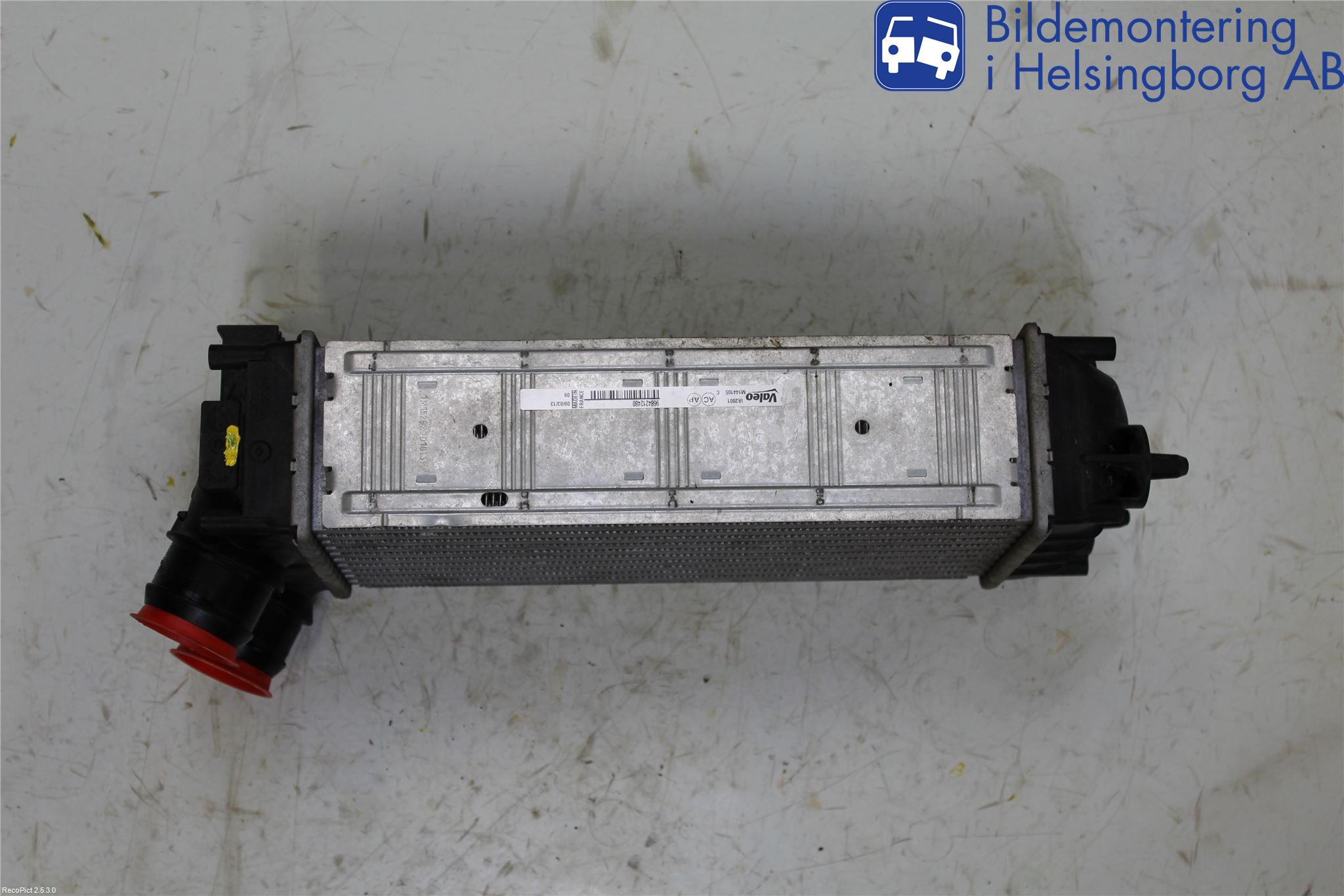 Peugeot PARTNER 08-15 Laddluft-Intercooler Kyl