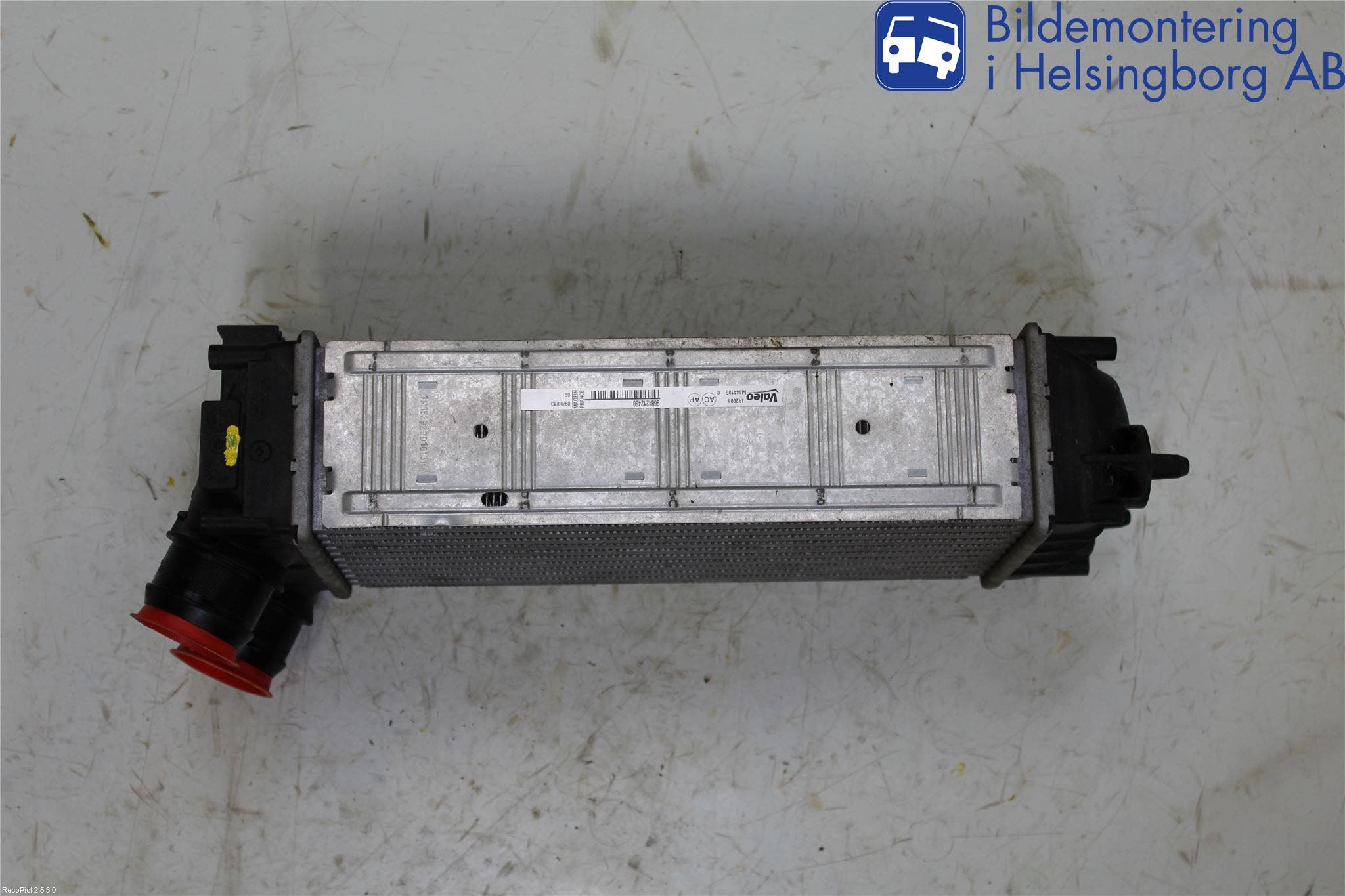 Peugeot PARTNER 08-15 Laddluft-Intercooler Kyl