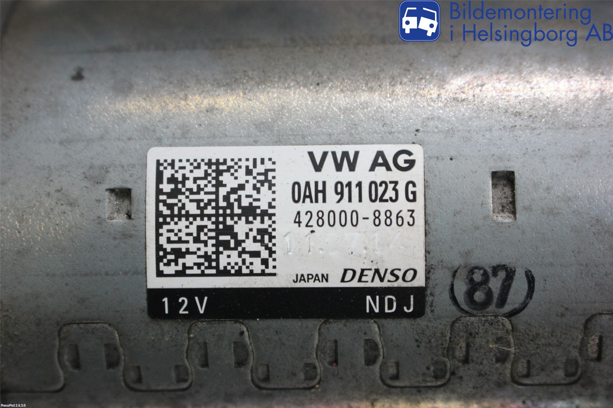 Skoda OCTAVIA (5E) 13-20 Startmotor