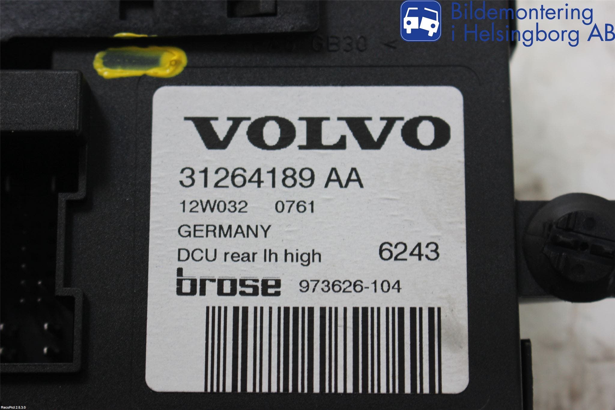 Volvo V50 08-12 Fönsterhissmotor