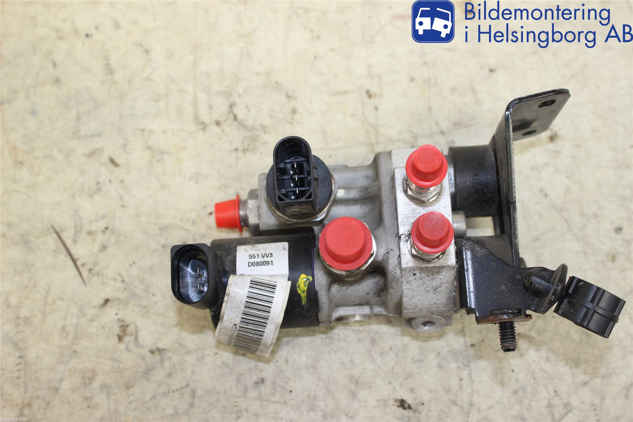 Volkswagen VW GOLF / E-GOLF VII 13-20 Inj Bräntrycksregulator