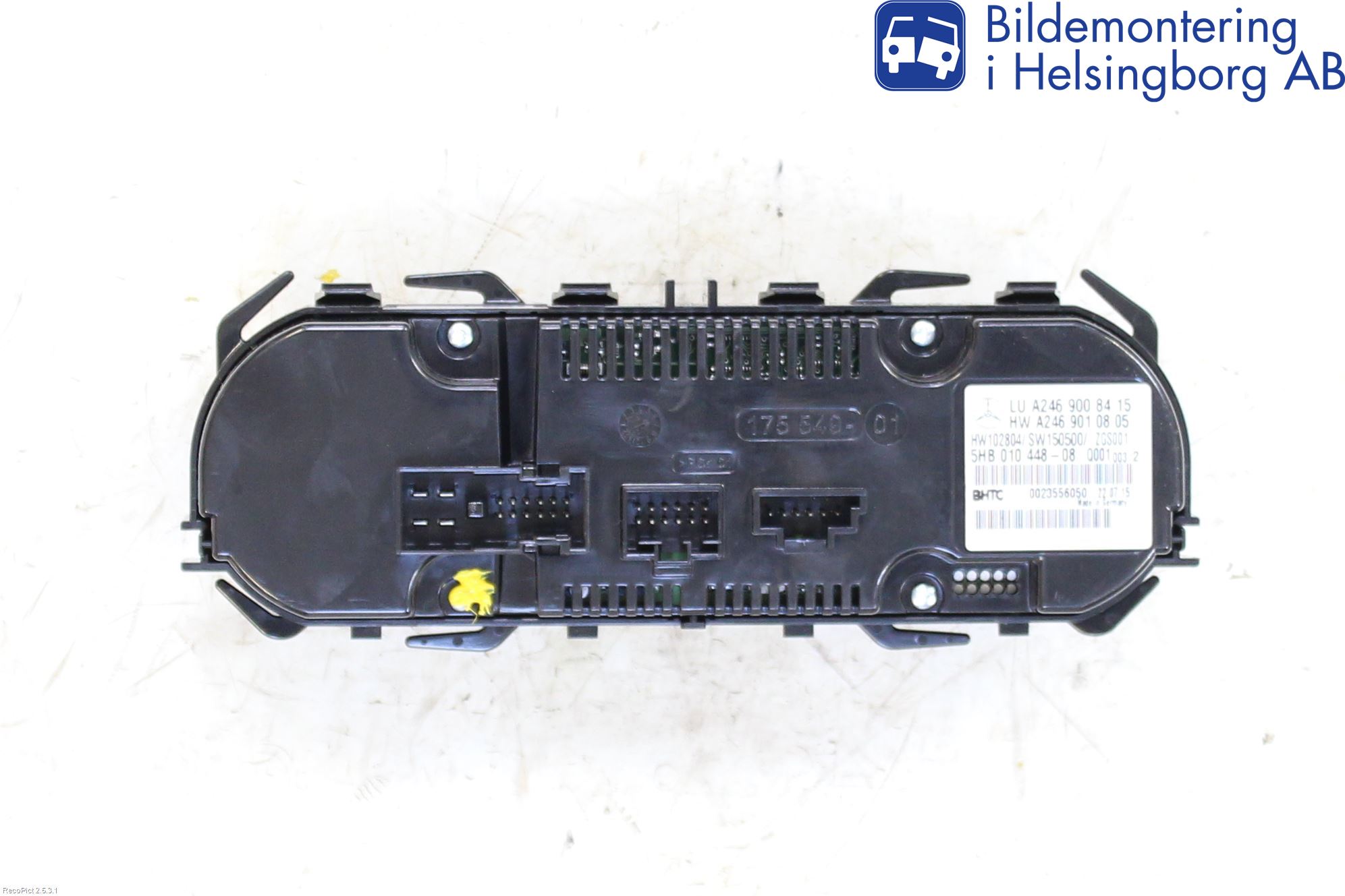 Mercedes-Benz MB B-KLASS (W246/W242) 12-19 Ac Styrenhet Ac Manöveren