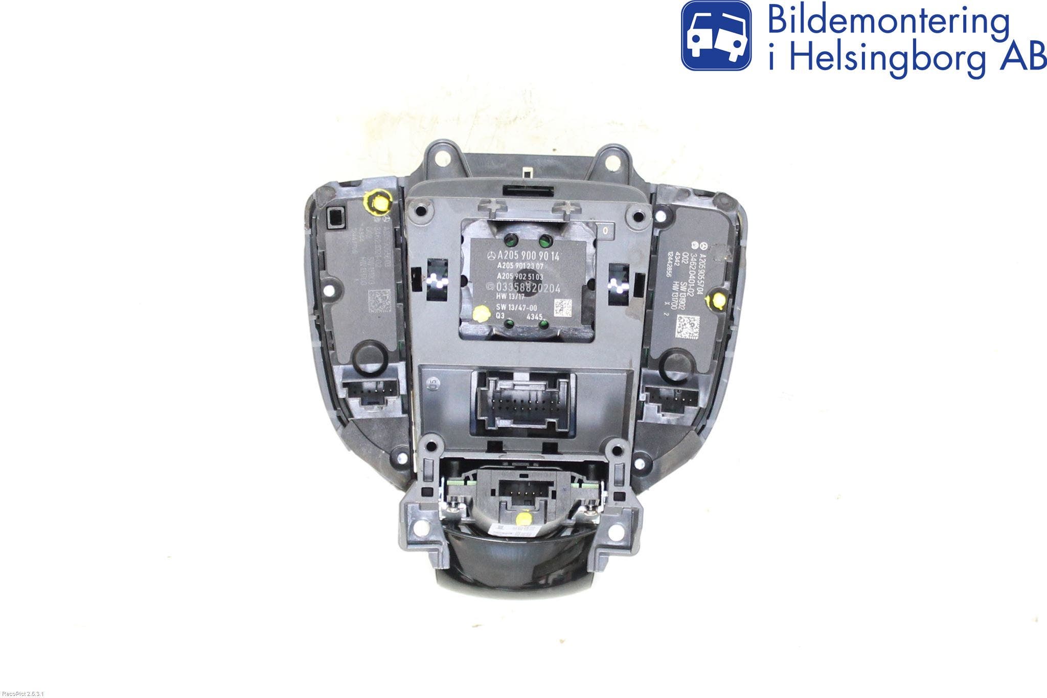 Mercedes-Benz MB C-KLASS (W205) 14-21 Strömställare Färddator