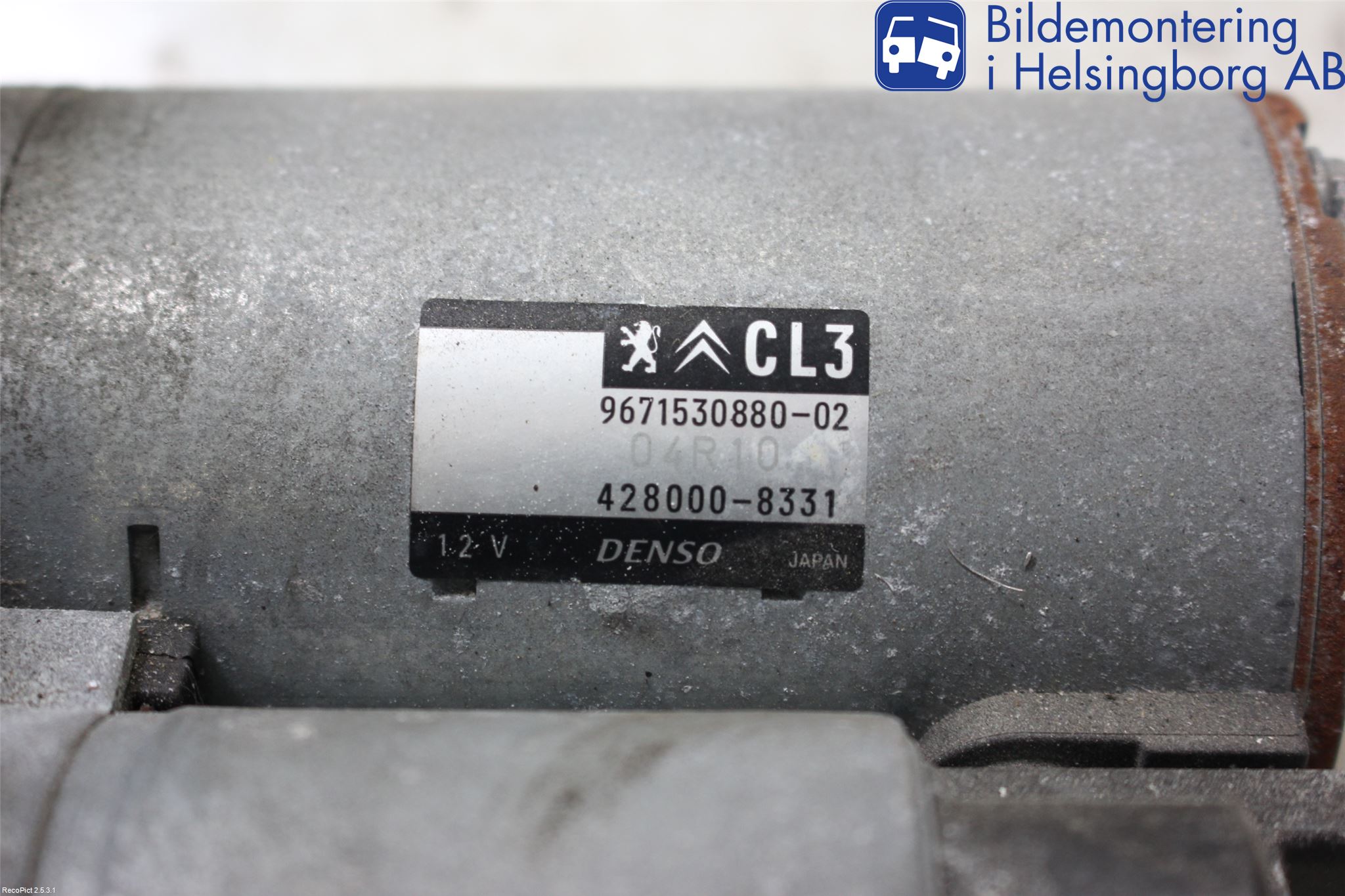 Peugeot 2008 13-20 Startmotor