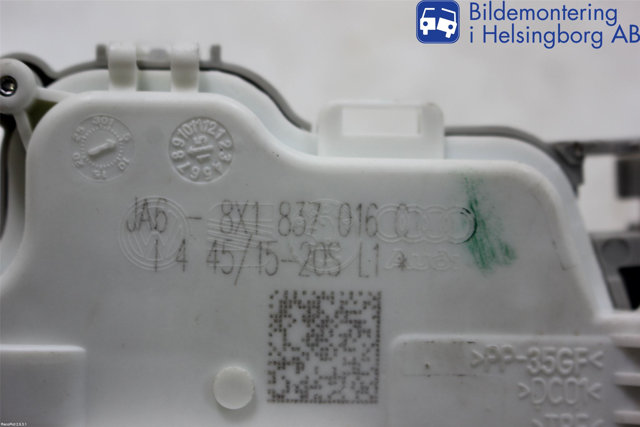 Audi A4/S4 B9 16-19 Centrallåsmotor Höger